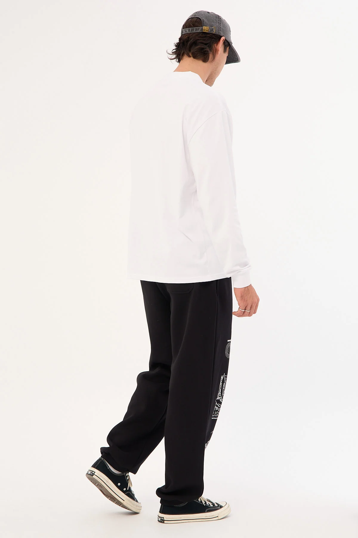 Thrills Lighten Up Fleece Pant Black - Image 8