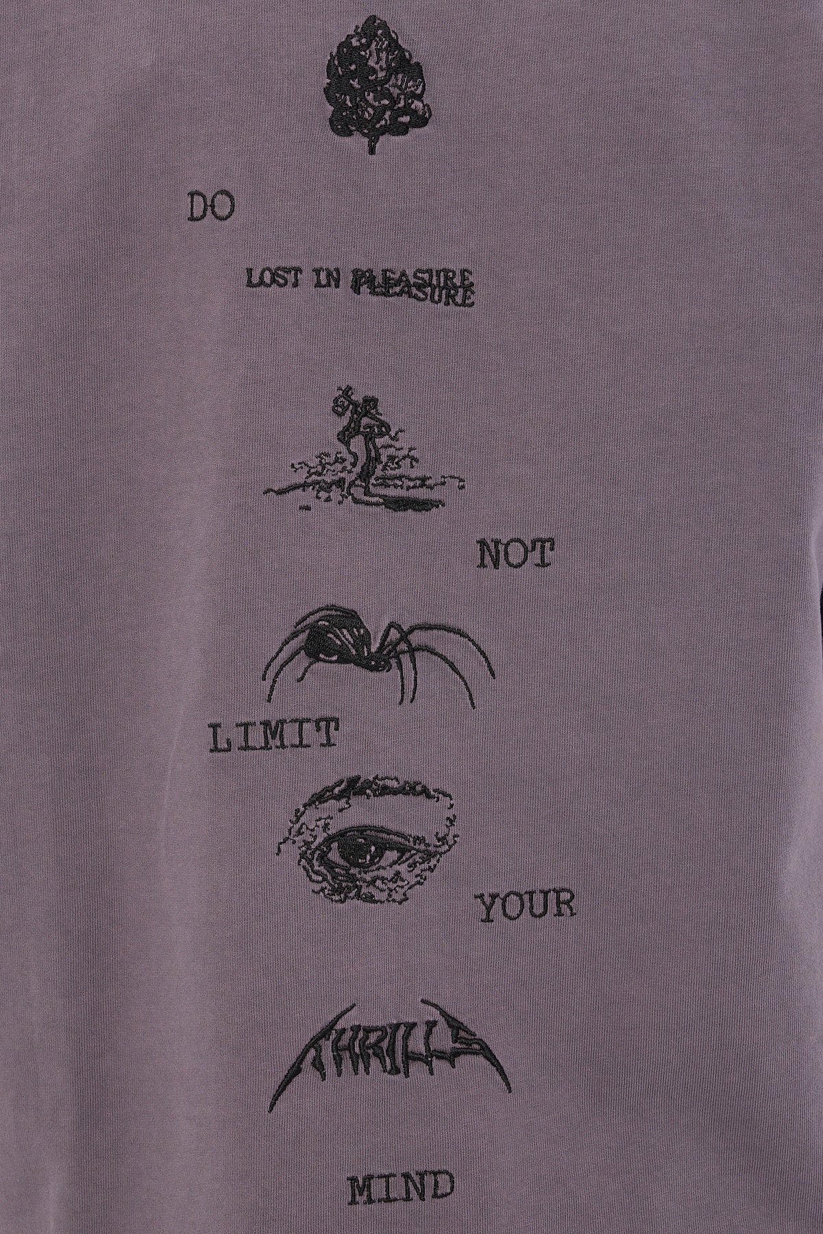 Thrills Limitless Mind Embro Box Fit Oversize Short Tee Purple Ash - Image 6