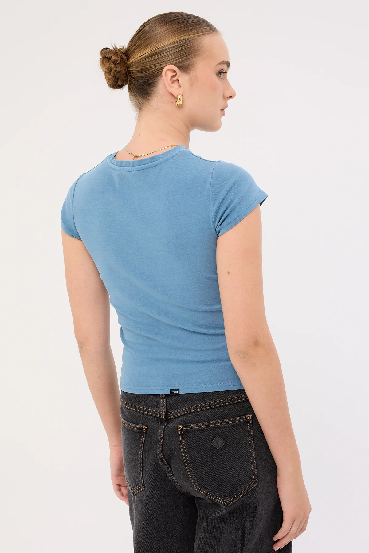 Thrills Losing Control Club Tee Storm Blue - Image 5