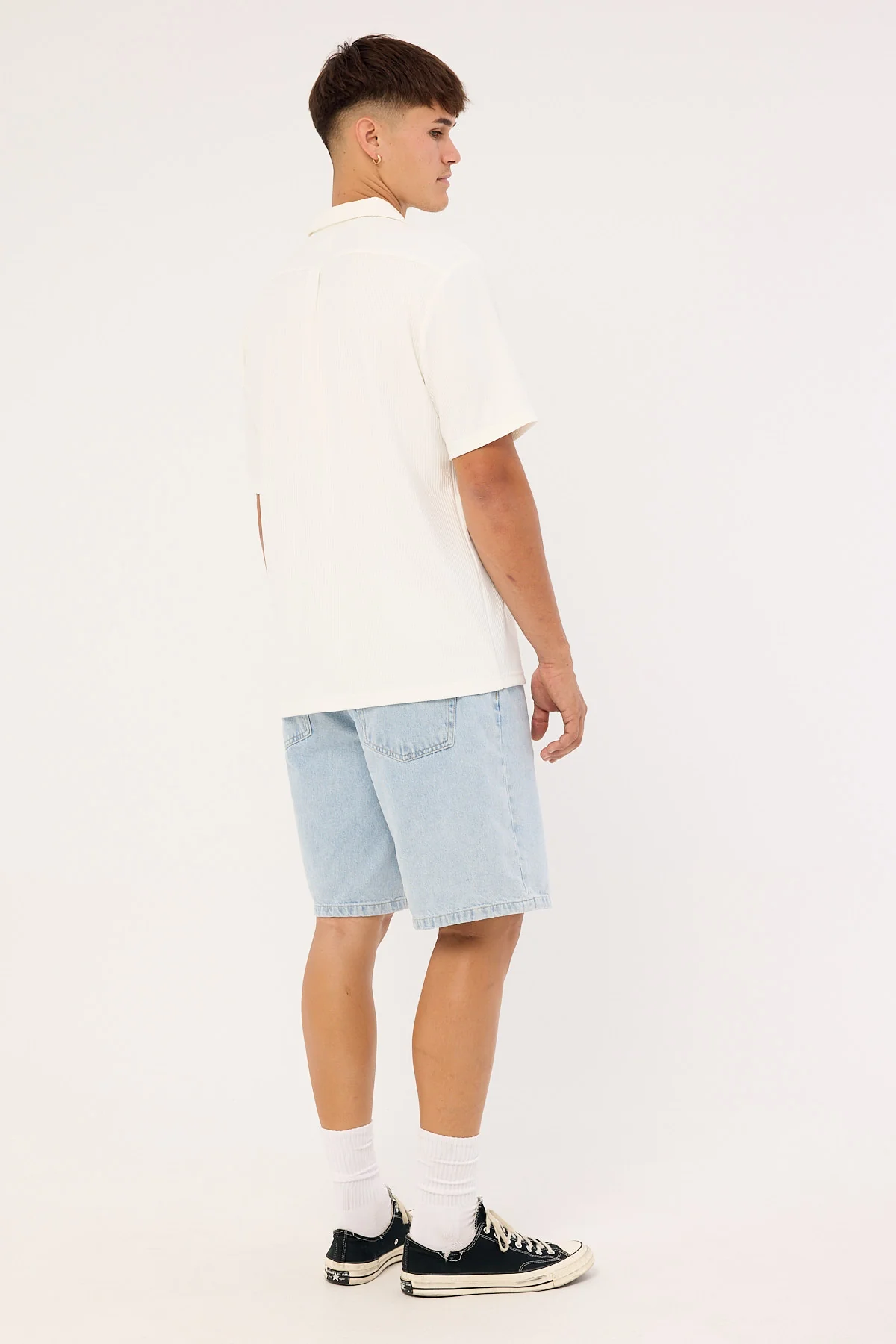 Thrills Mid Slacker Denim Short Serenity Blue - Image 6
