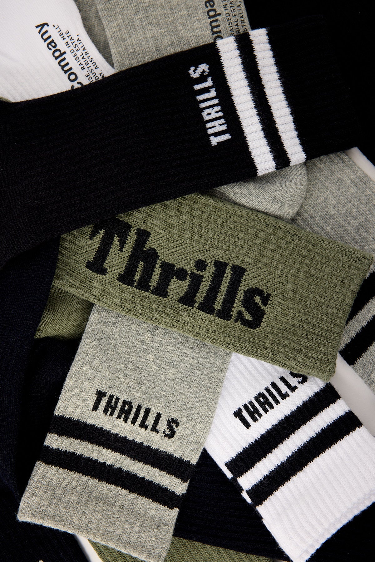 Thrills Minimal Thrills 5 Pack Sock Multi - Image 2