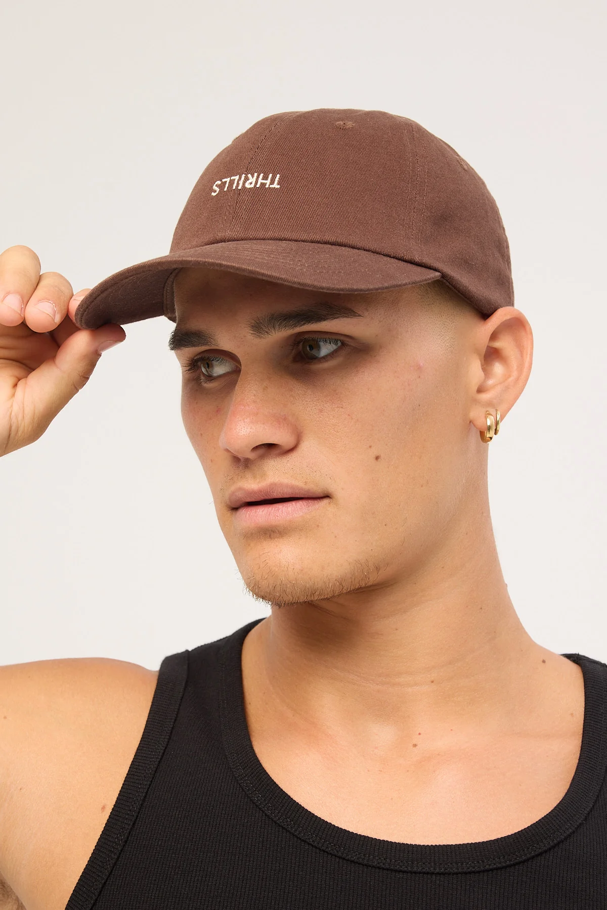 Thrills Minimal Thrills Dad Hat Postal Brown - Image 2