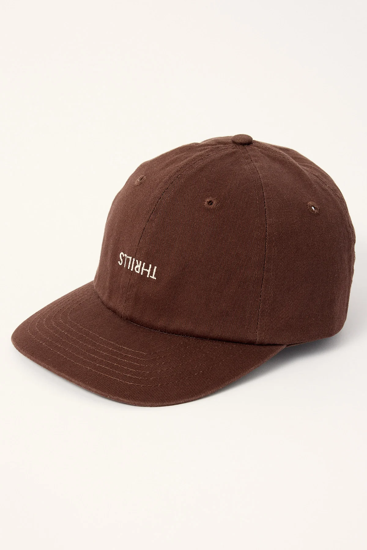 Thrills Minimal Thrills Dad Hat Postal Brown - Image 4