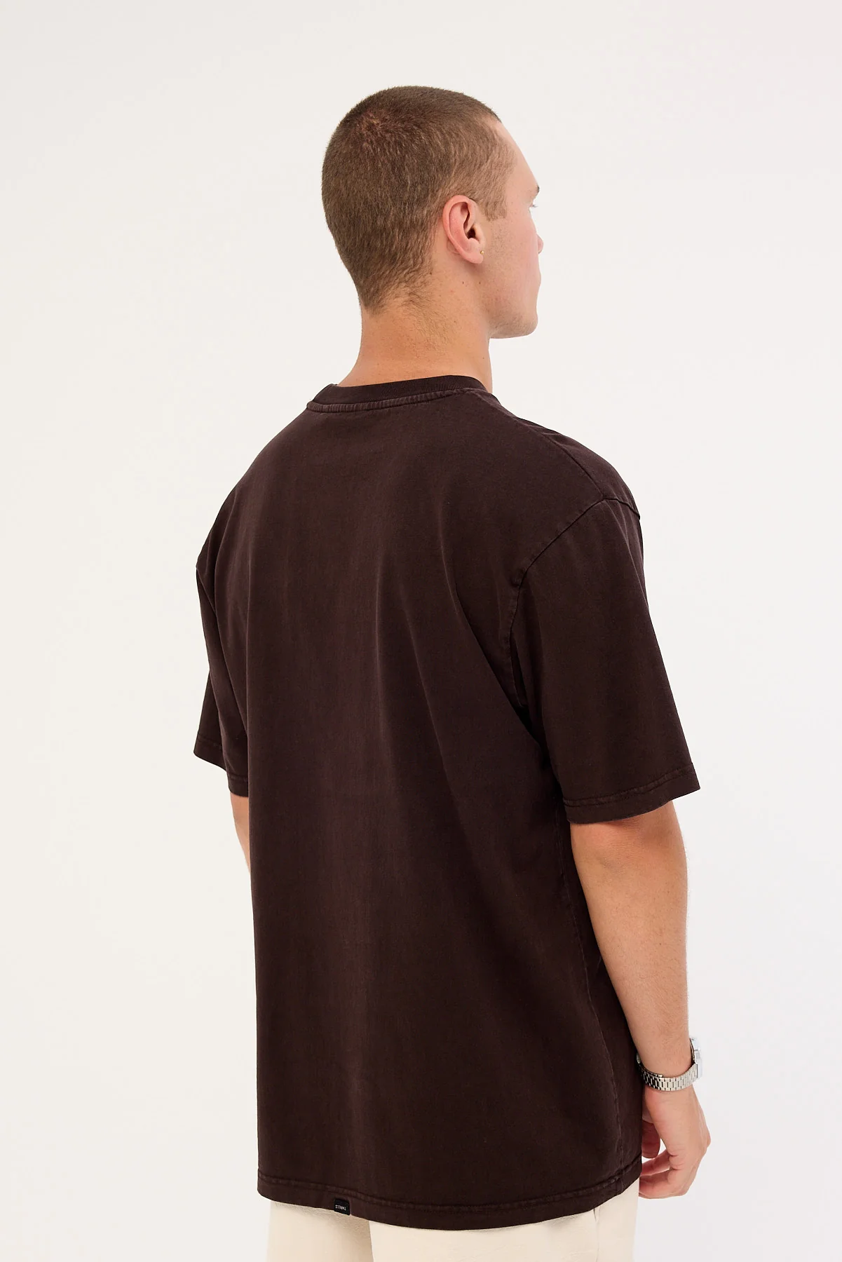 Thrills Next Phase Oversize Fit Tee Black Coffee - Image 5