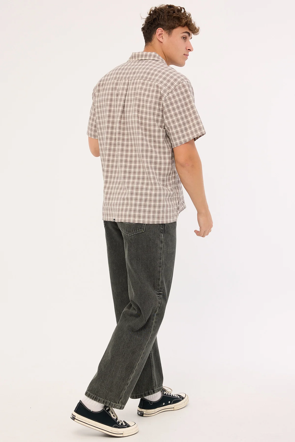 Thrills Nightshade Big Slacker Jean Seaglass Black Overdye - Image 5