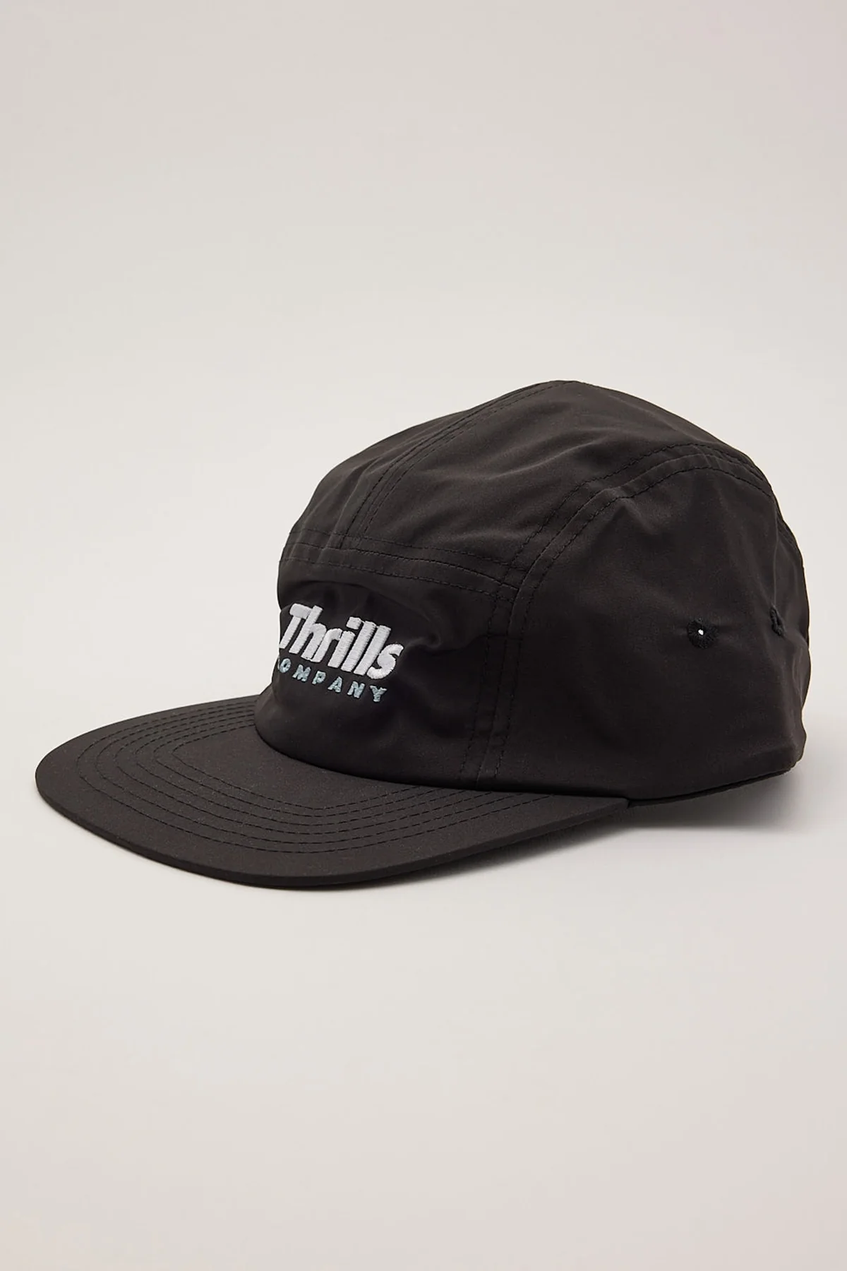 Thrills Paradox Curved 5 Panel Cap Black - Image 3