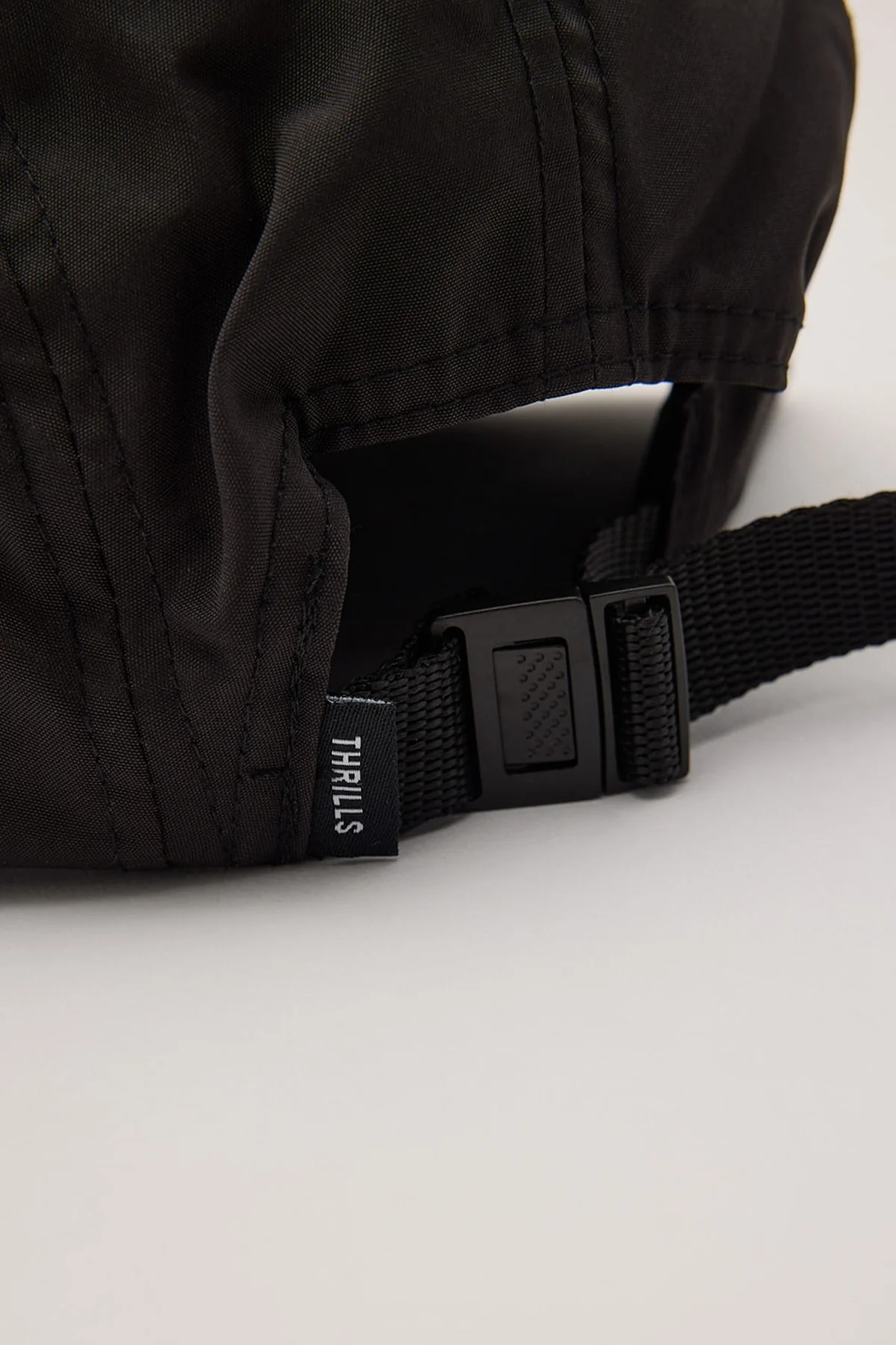 Thrills Paradox Curved 5 Panel Cap Black - Image 5