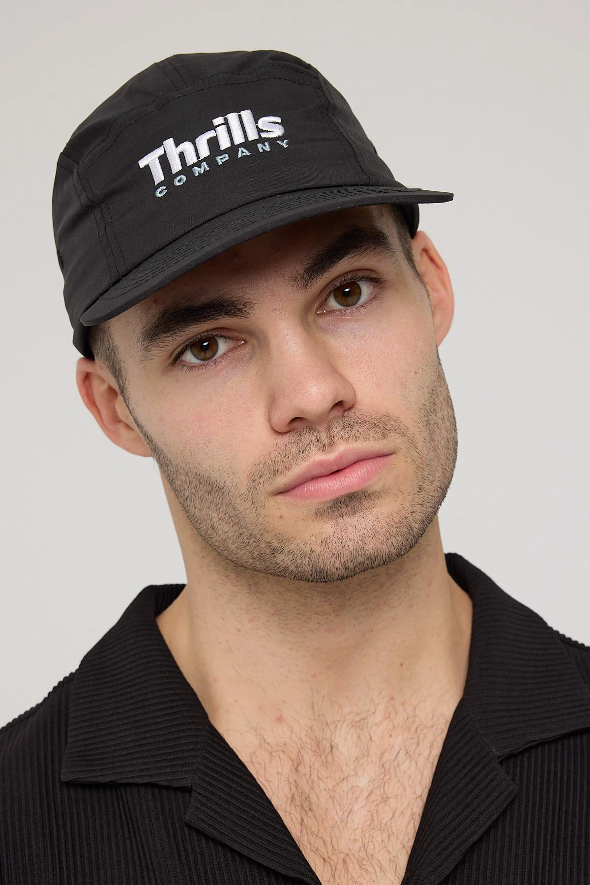 Thrills Paradox Curved 5 Panel Cap Black - Image 6
