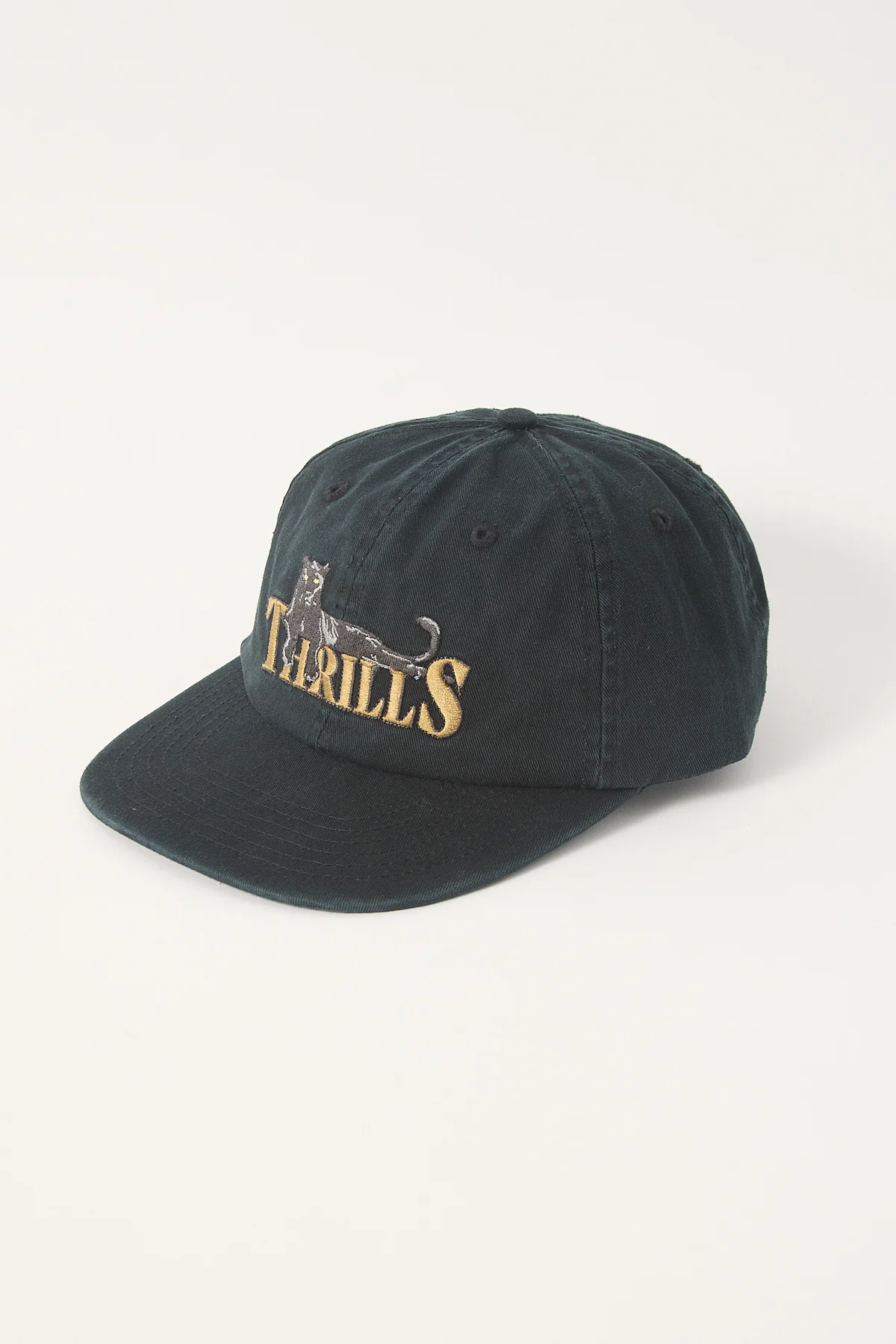 Thrills Pit Stop 6 Panel Cap Black - Image 3