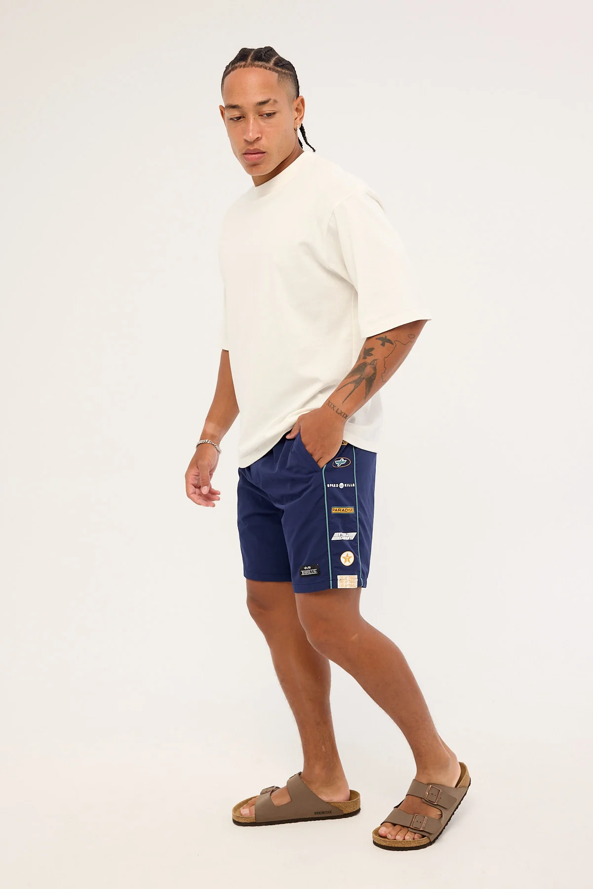 Thrills Rapid Fire Short Navy - Image 4