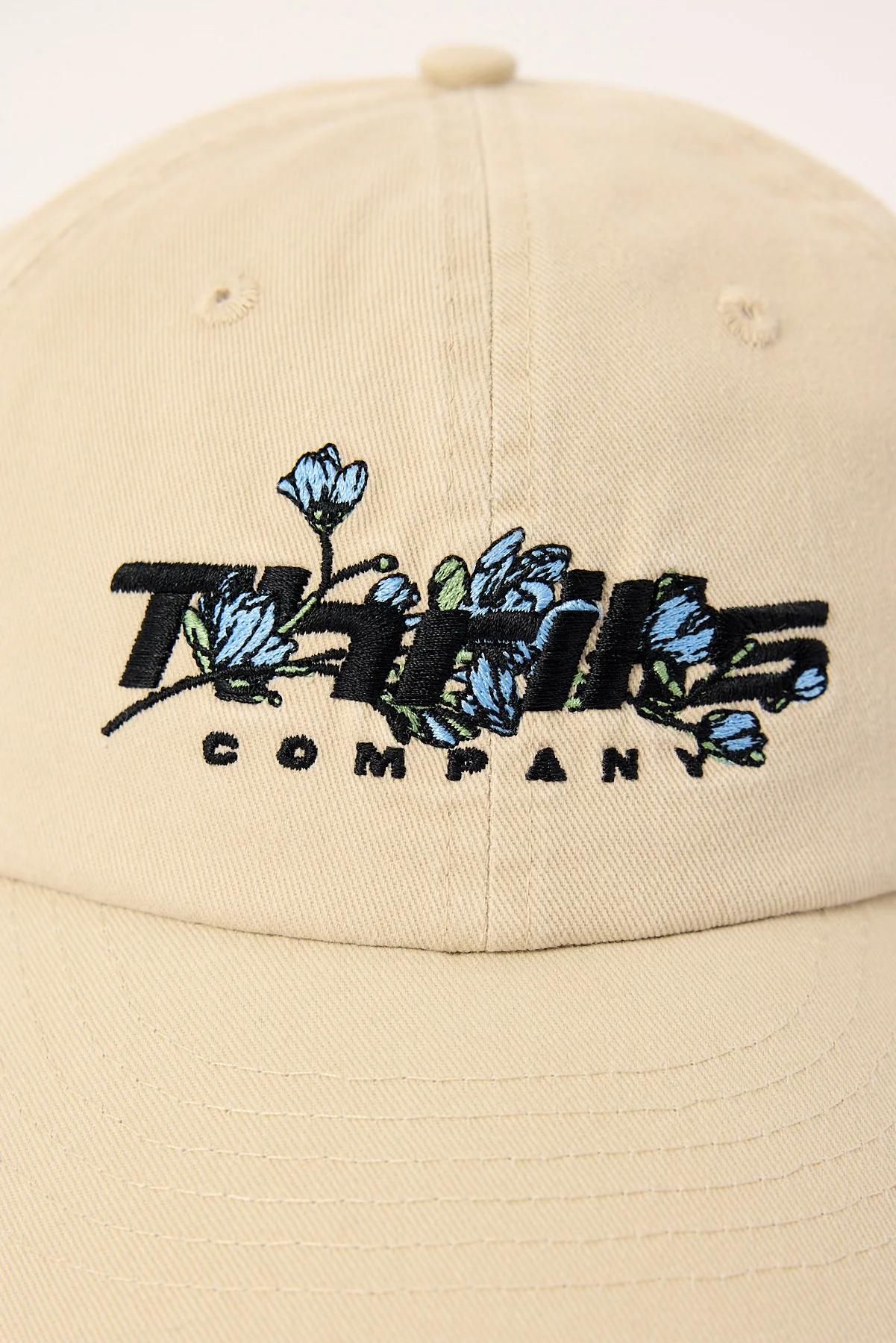Thrills Rough Cut 6 Panel Cap Birch - Image 2