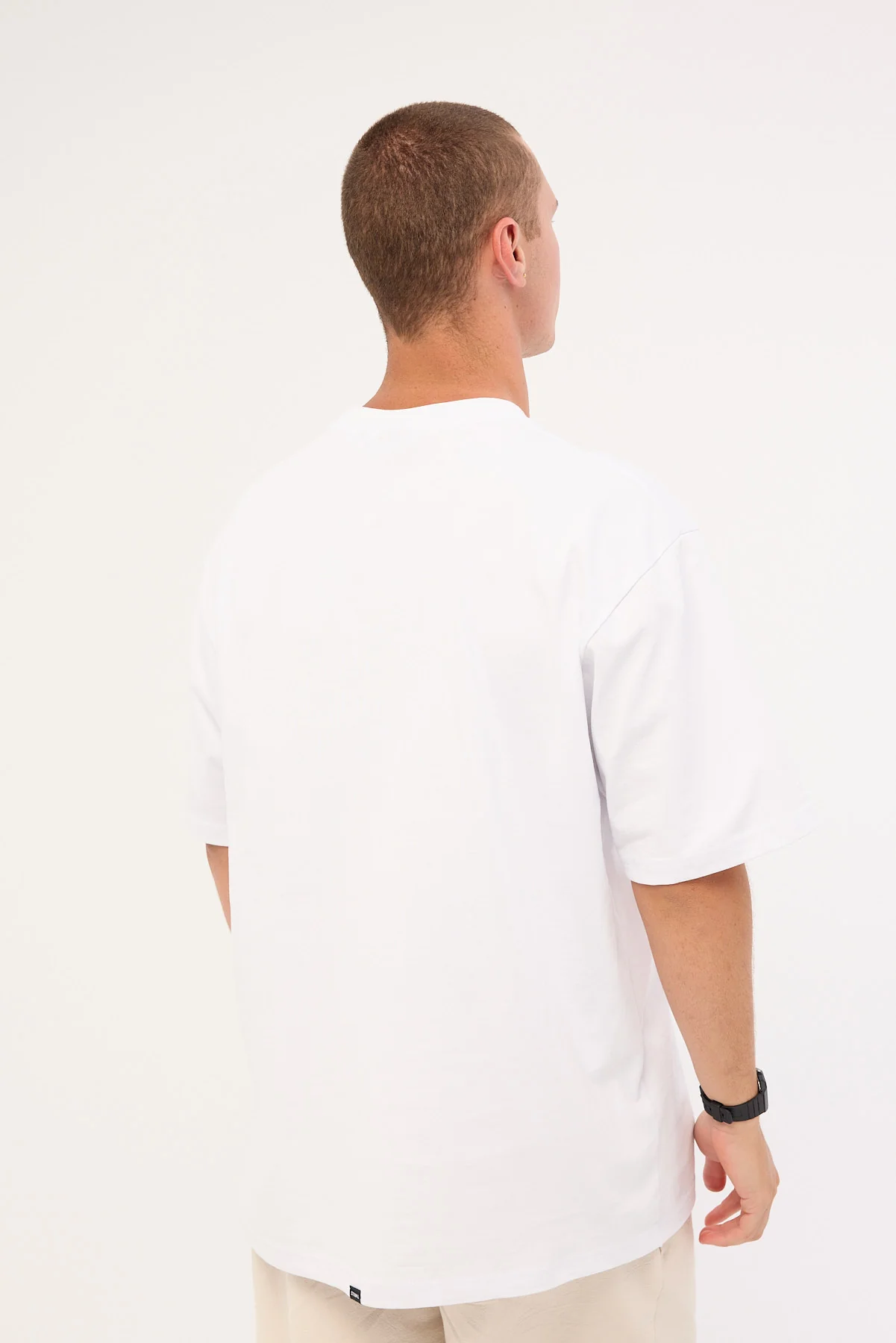Thrills Rough Cut Oversize Fit Tee White - Image 5