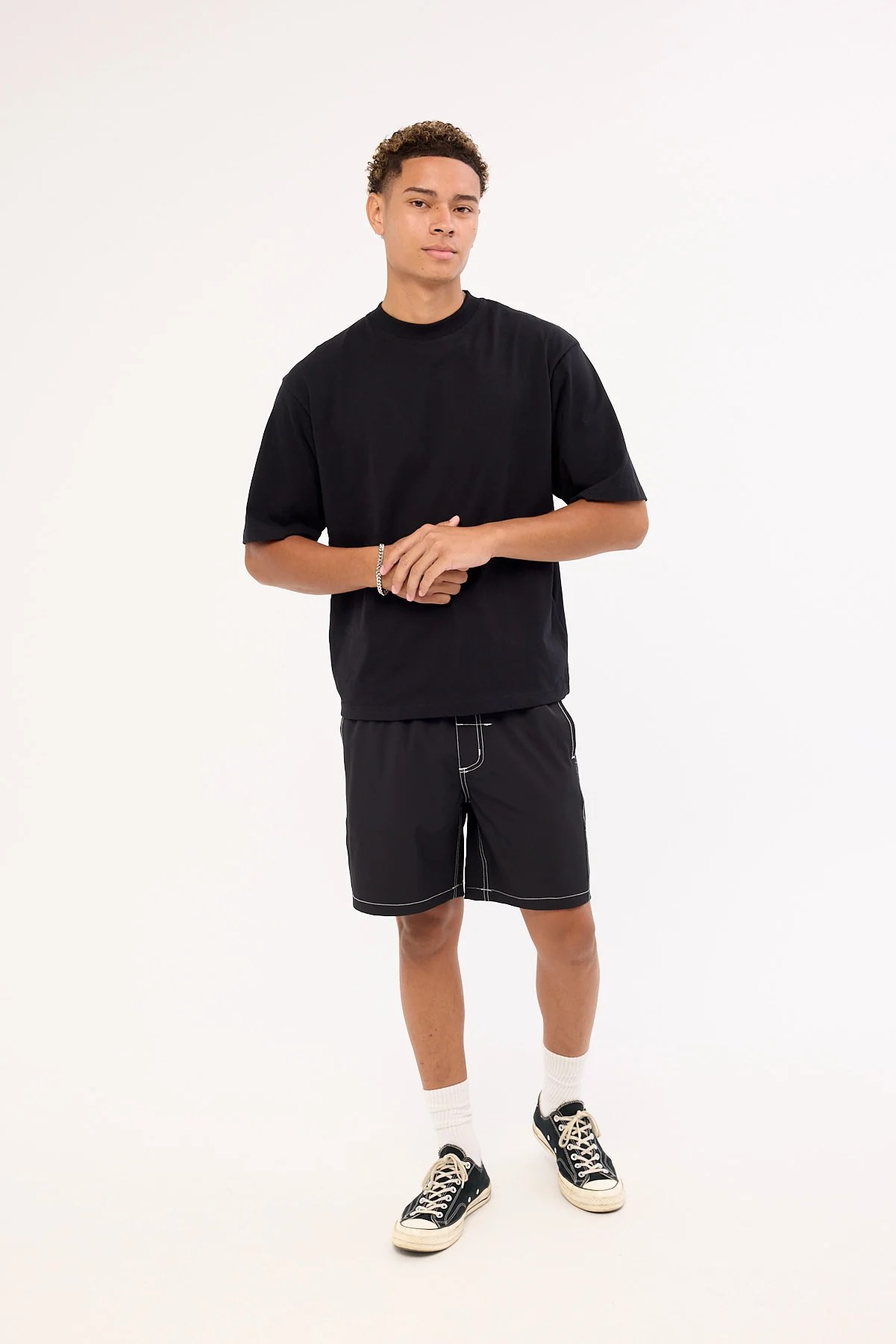 Thrills Run For The Hills Elastic Short Black