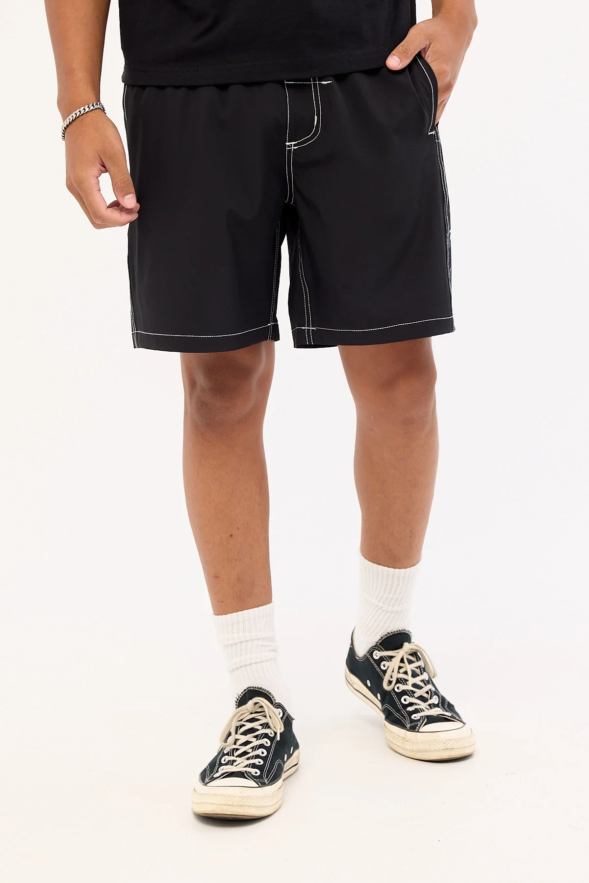Thrills Run For The Hills Elastic Short Black - Image 2