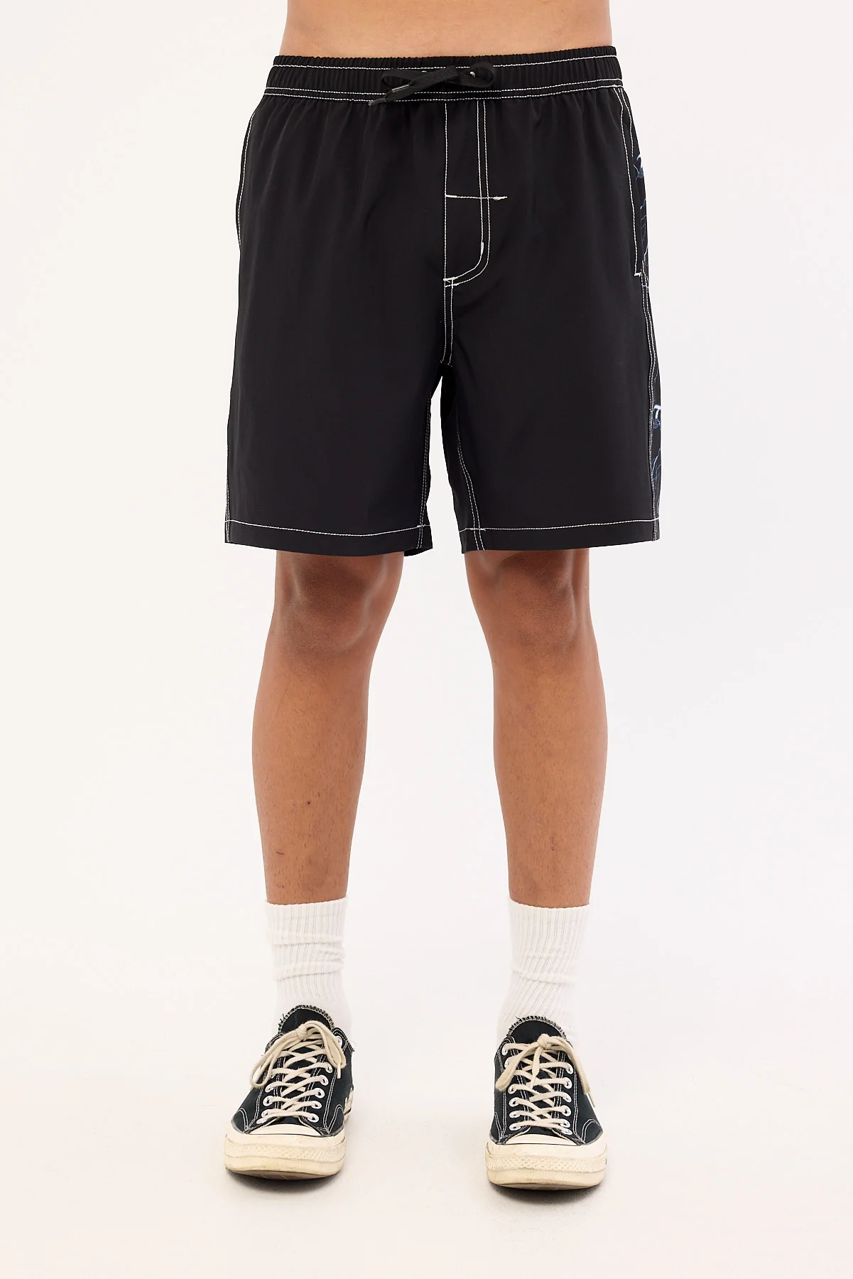 Thrills Run For The Hills Elastic Short Black - Image 8