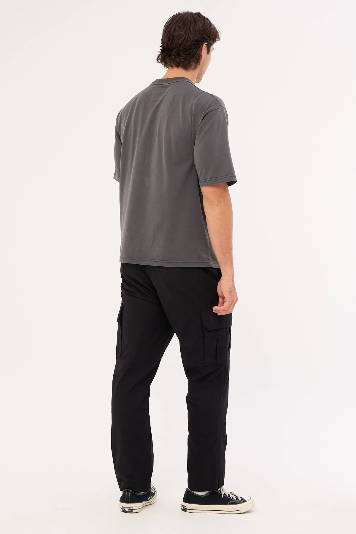 Thrills Slacker Cargo Pant Black - Image 6