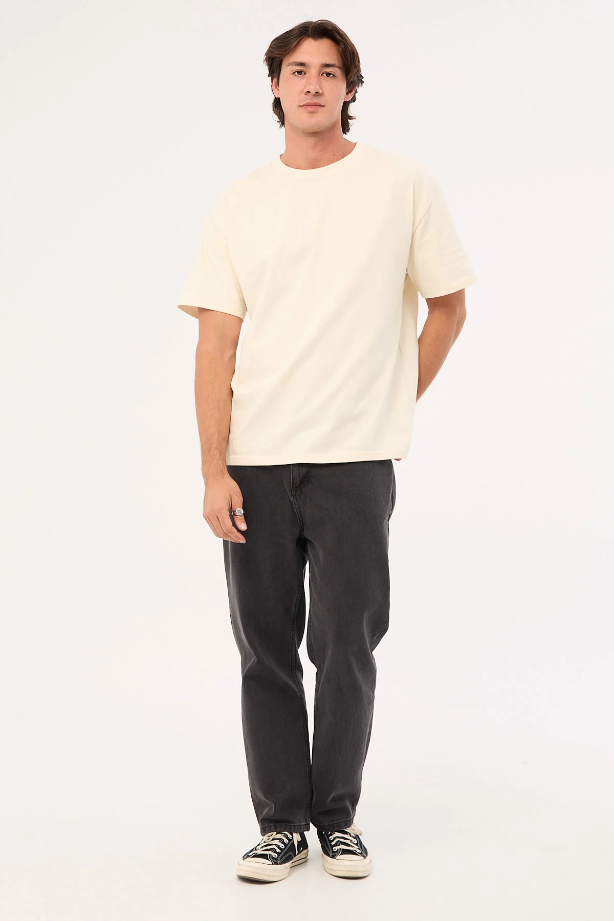 Thrills Slacker Denim Jean Coal