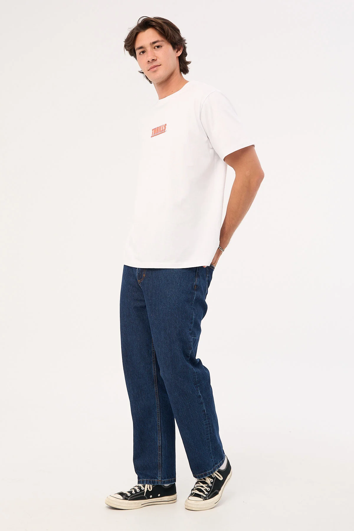 Thrills Slacker Denim Jean Rinsed Ink - Image 3
