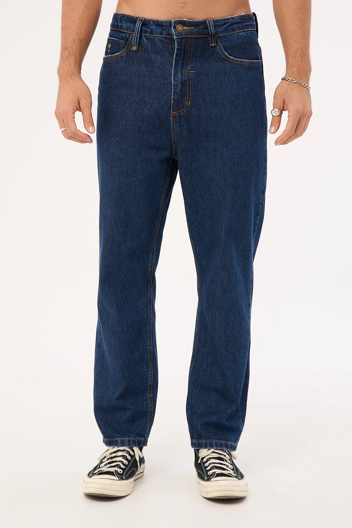 Thrills Slacker Denim Jean Rinsed Ink - Image 8