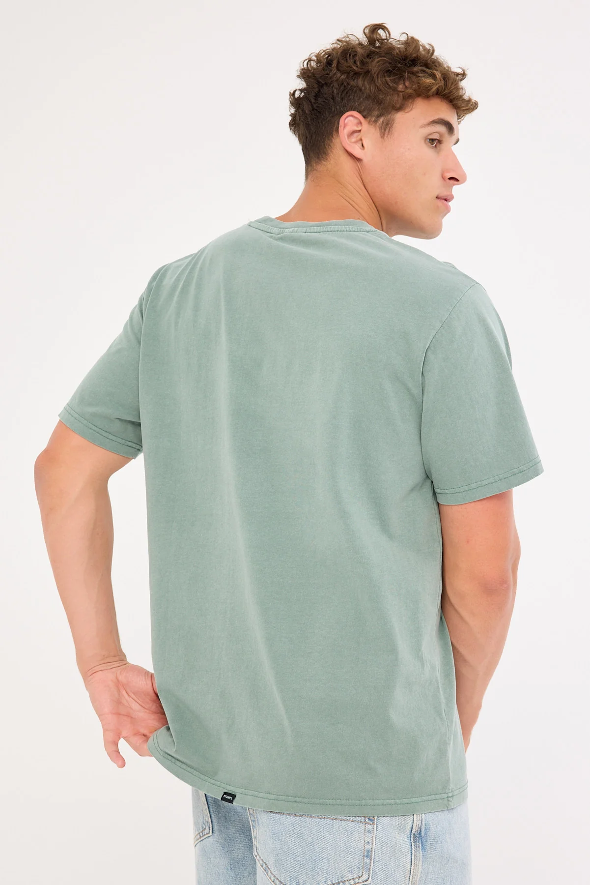 Thrills Starpower Merch Fit Tee Chinois Green - Image 4