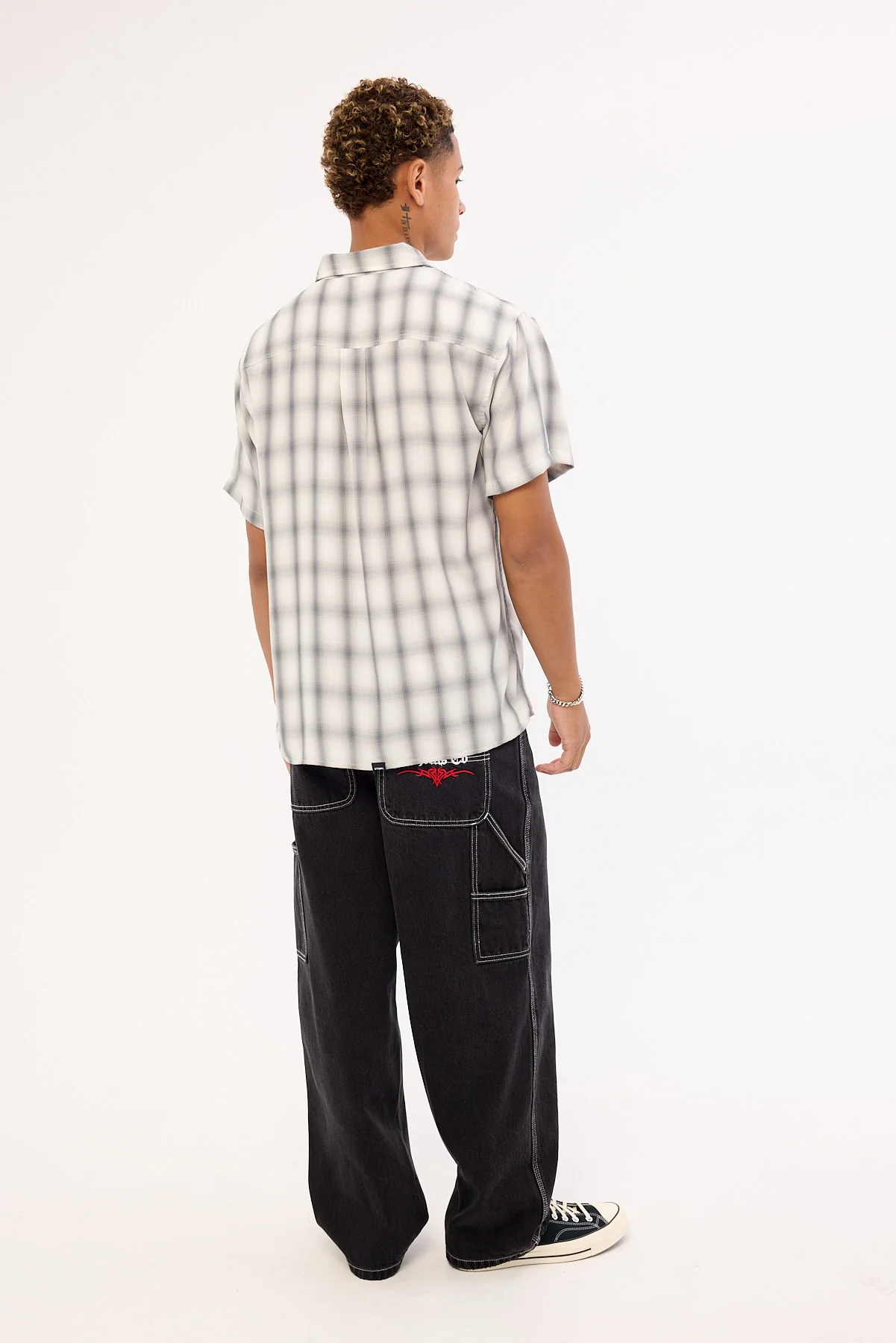 Thrills Superstition Biggest Slacker Baggy Carpenter Jean Aged Black - Image 5