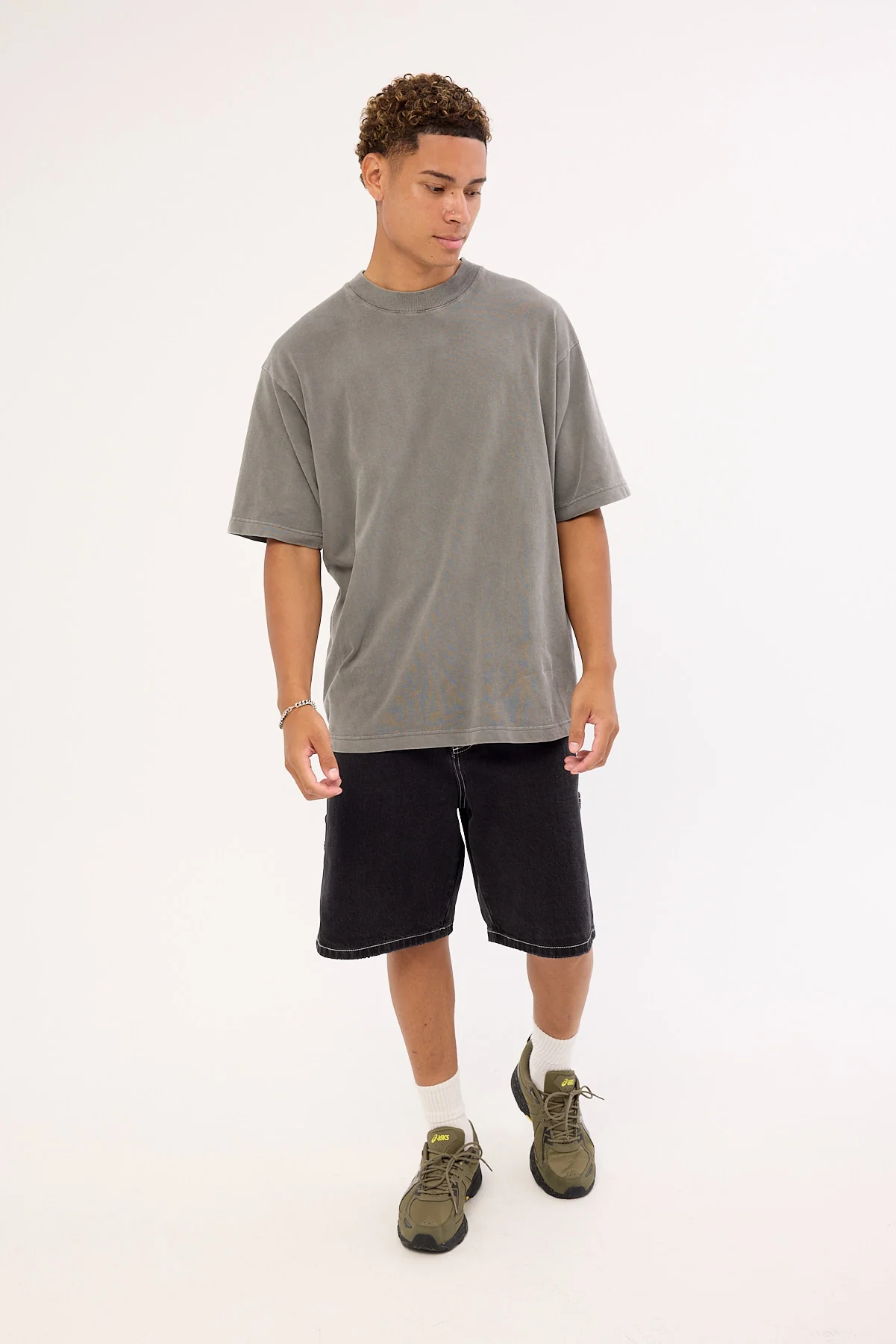 Thrills Superstition Biggest Slacker Baggy Carpenter Short Aged Black