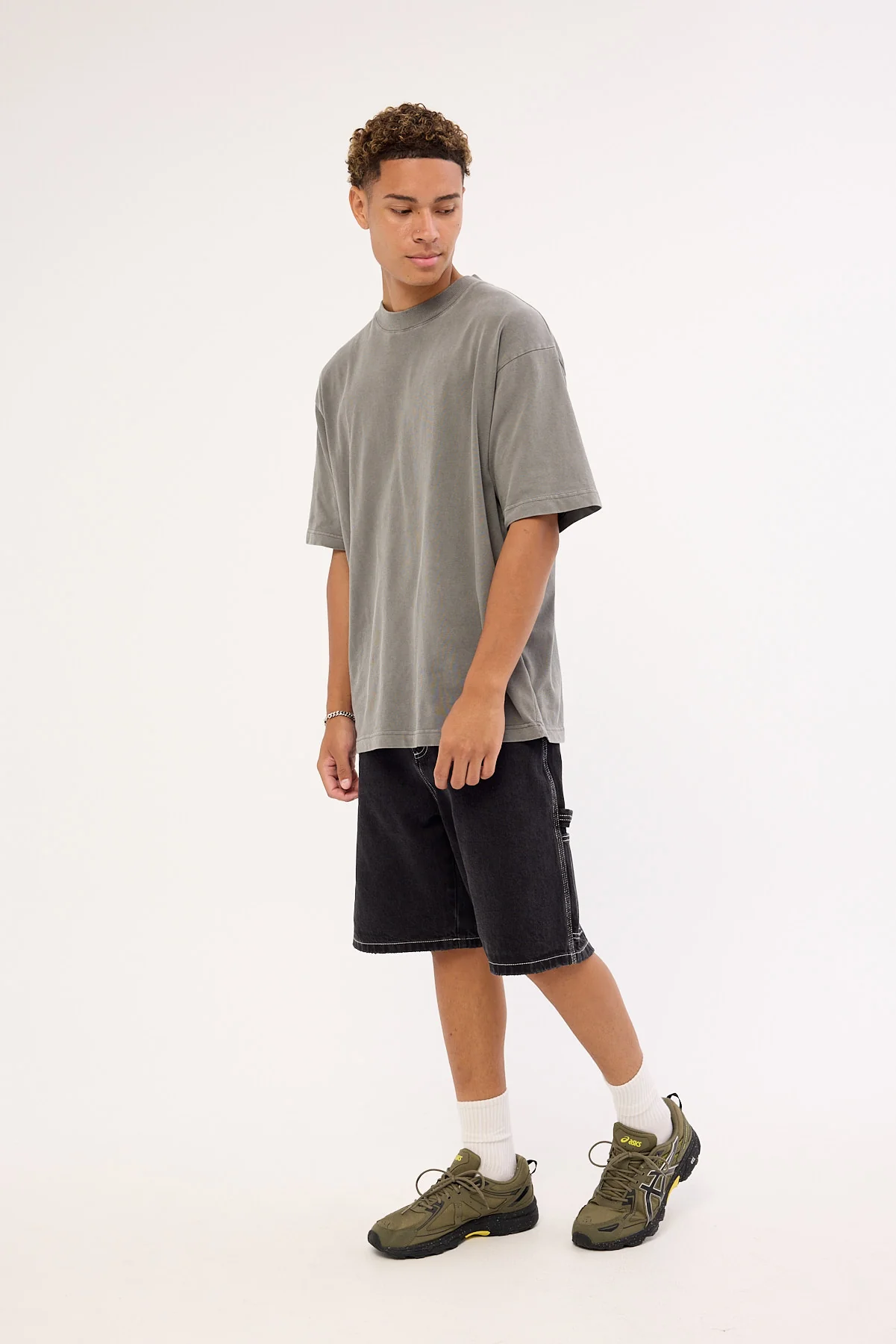 Thrills Superstition Biggest Slacker Baggy Carpenter Short Aged Black - Image 4