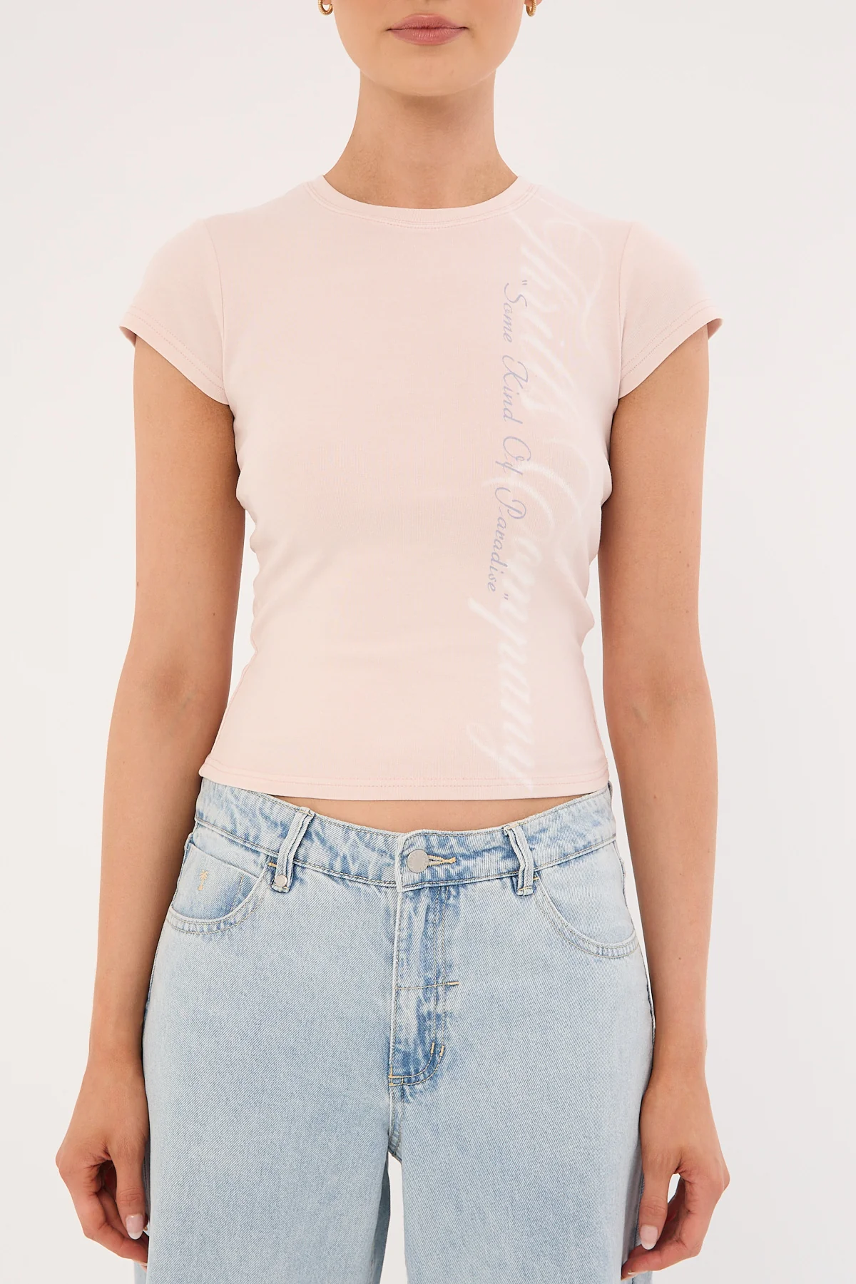 Thrills Suspended In Time Club Tee Mauve Chalk - Image 7