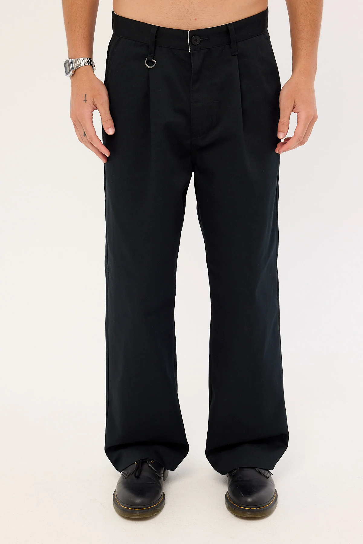 Thrills Thrills Union Big Slacker Work Pant Black - Image 6