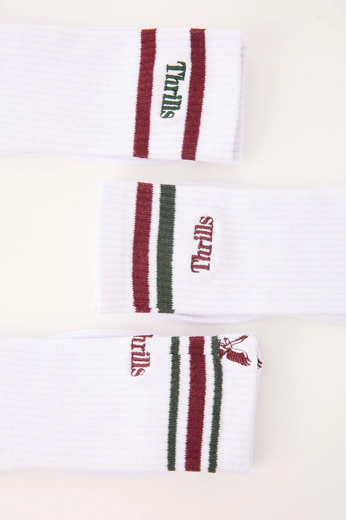 Thrills Thrills Workwear 3 Pack Sock White