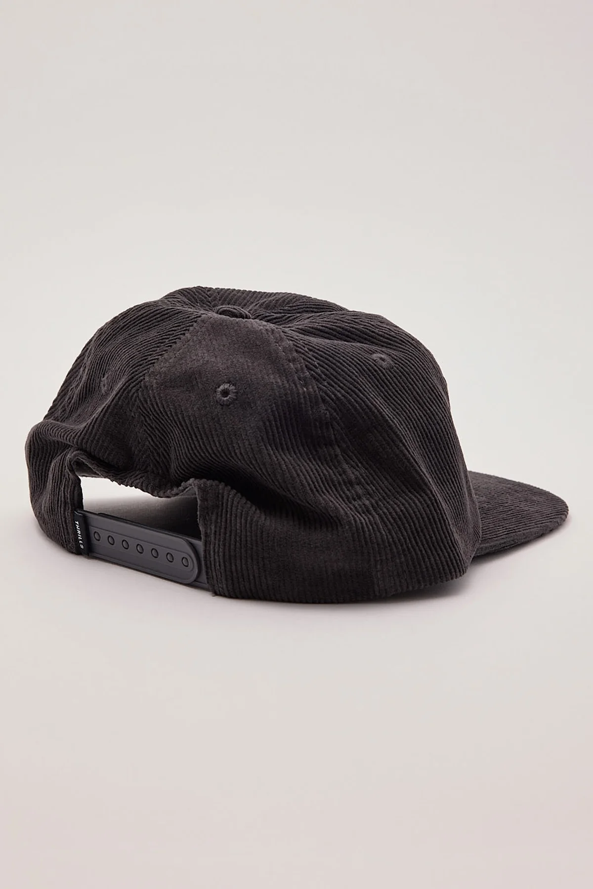 Thrills Thrills Workwear 5 Panel Cap Dark Charcoal - Image 4