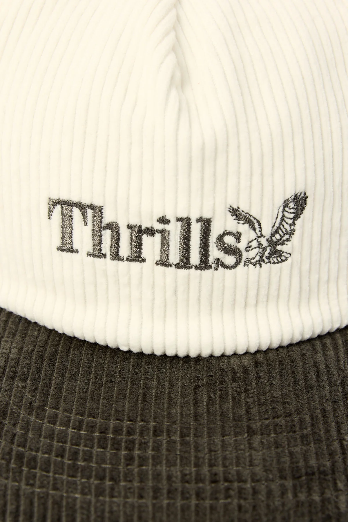 Thrills Thrills Workwear 5 Panel Cap Deep Forest/Tofu - Image 2