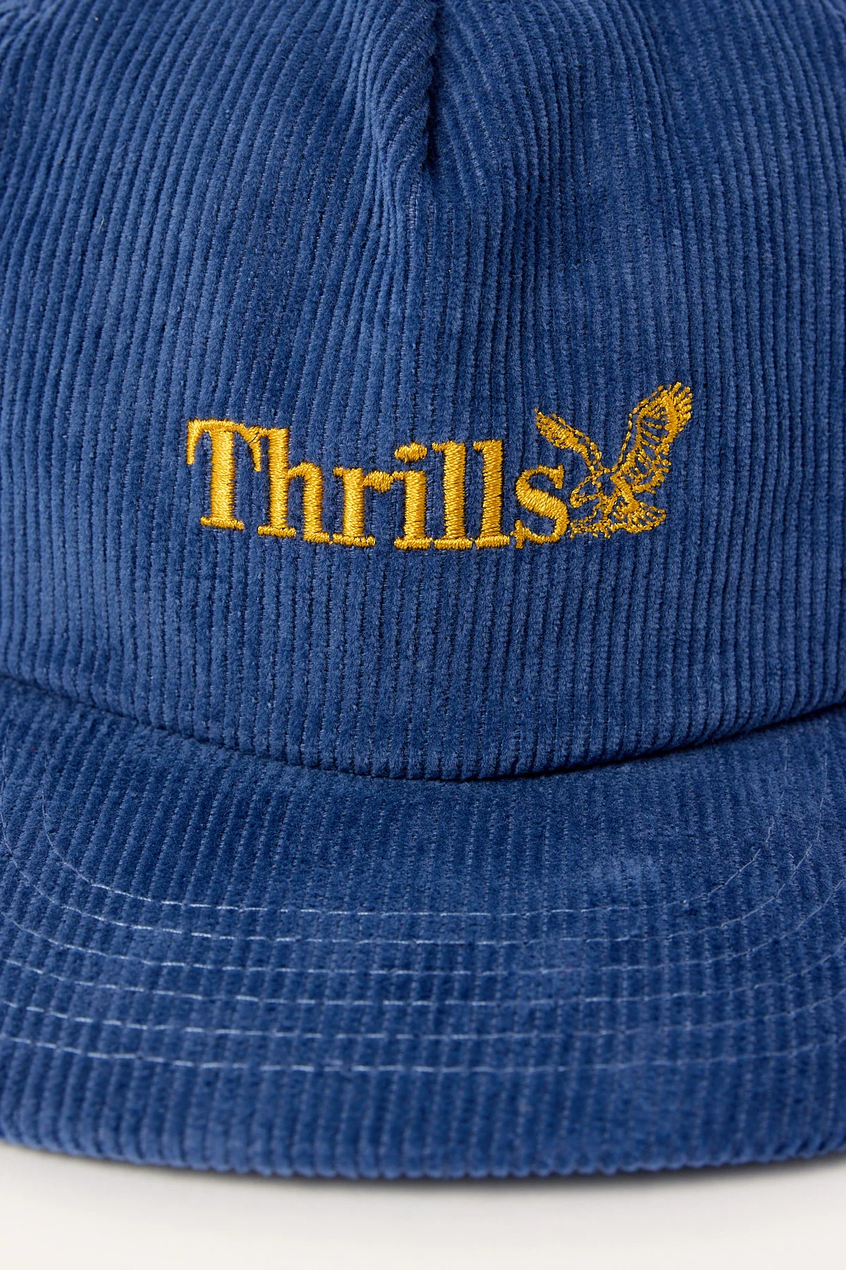 Thrills Thrills Workwear 5 Panel Cap Estate Blue - Image 2
