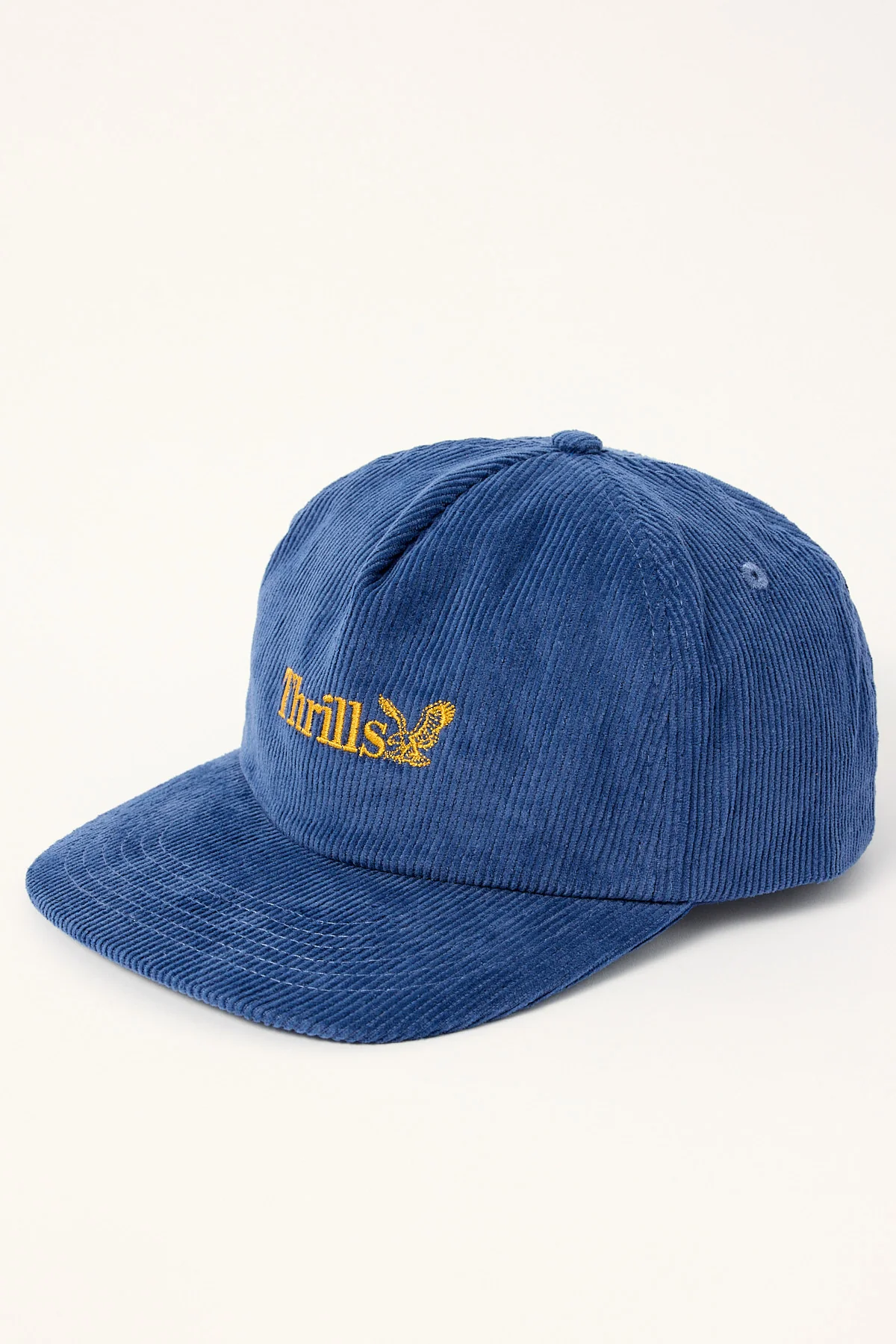 Thrills Thrills Workwear 5 Panel Cap Estate Blue - Image 3
