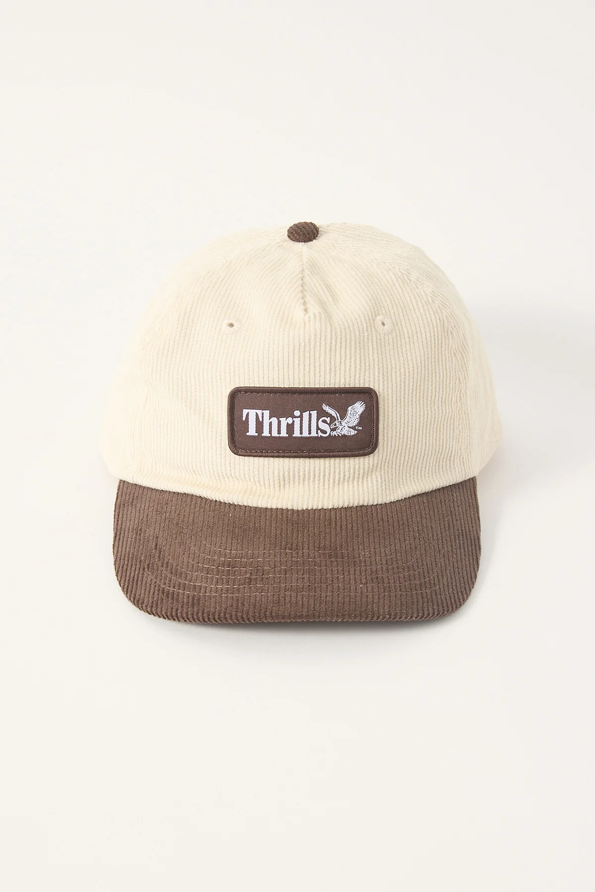 Thrills Thrills Workwear 5 Panel Cap Heritage White/Desert
