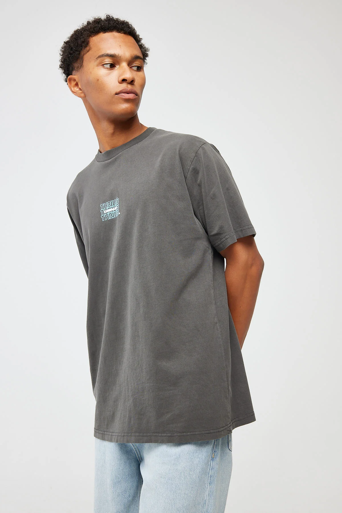 Thrills Total Separation Merch Fit Tee Merch Black - Image 6