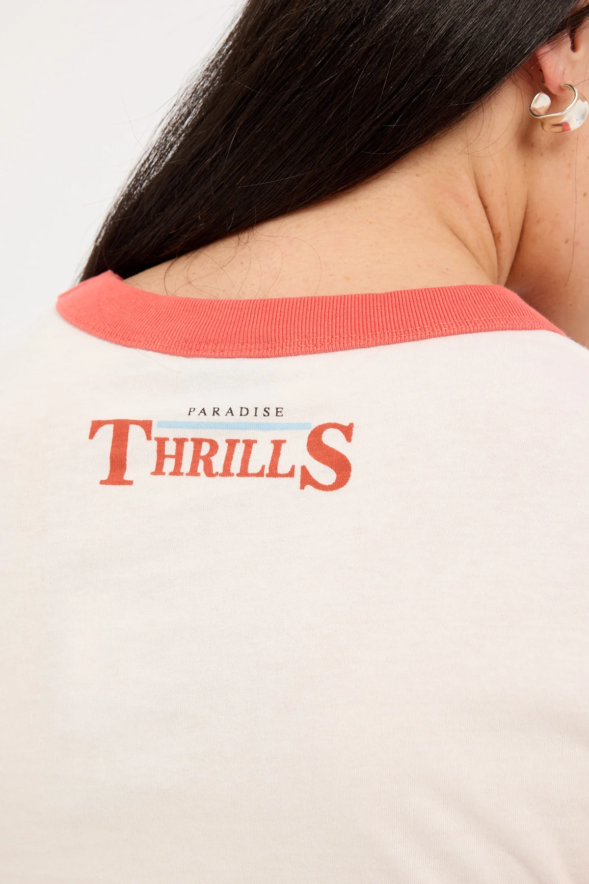 Thrills Touch The Sky Boy Tee Dirty White - Image 6