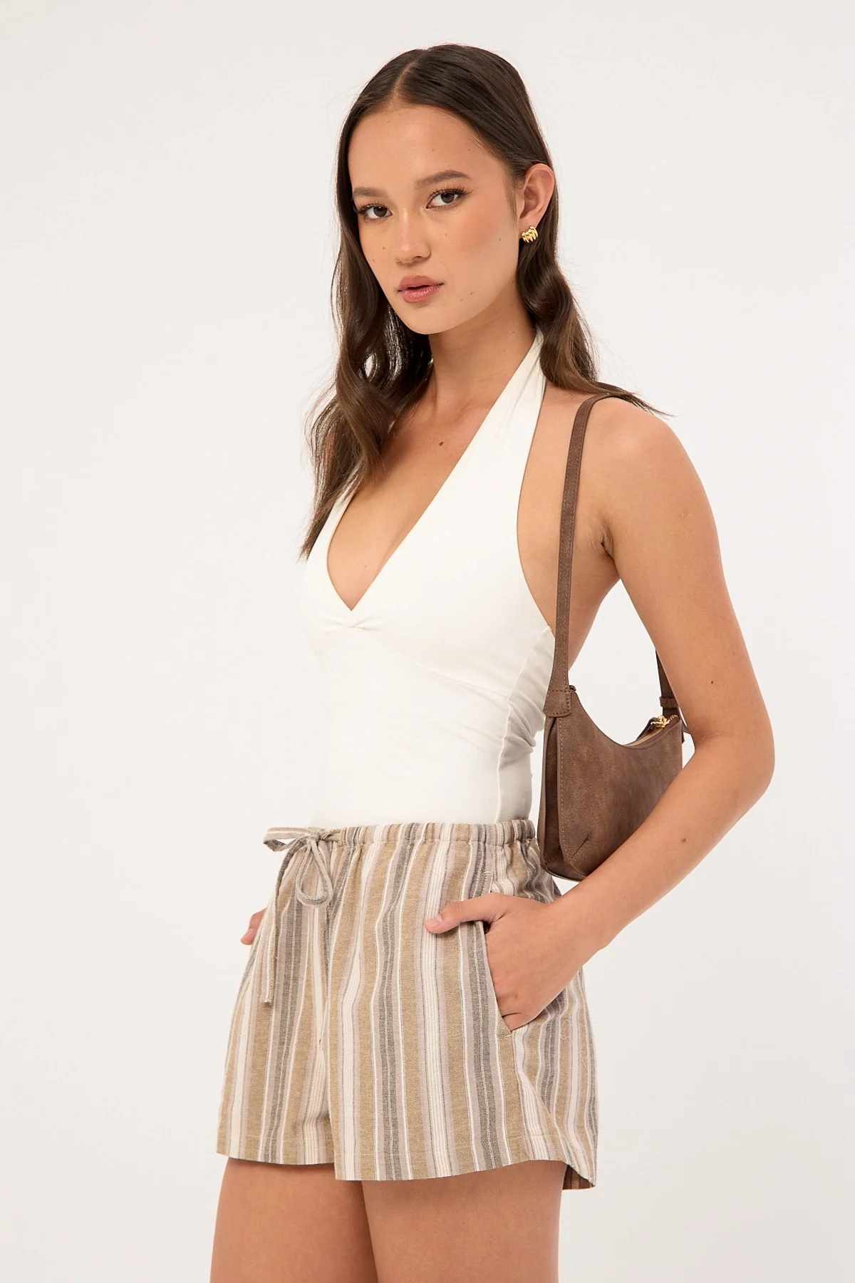 Thrills Unlocked Drawstring Short Breen - Image 4
