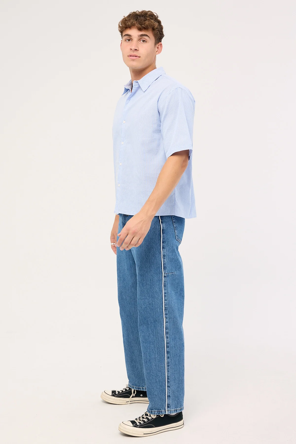 Thrills Victory League Big Slacker Jean Eternal Mid Blue - Image 3