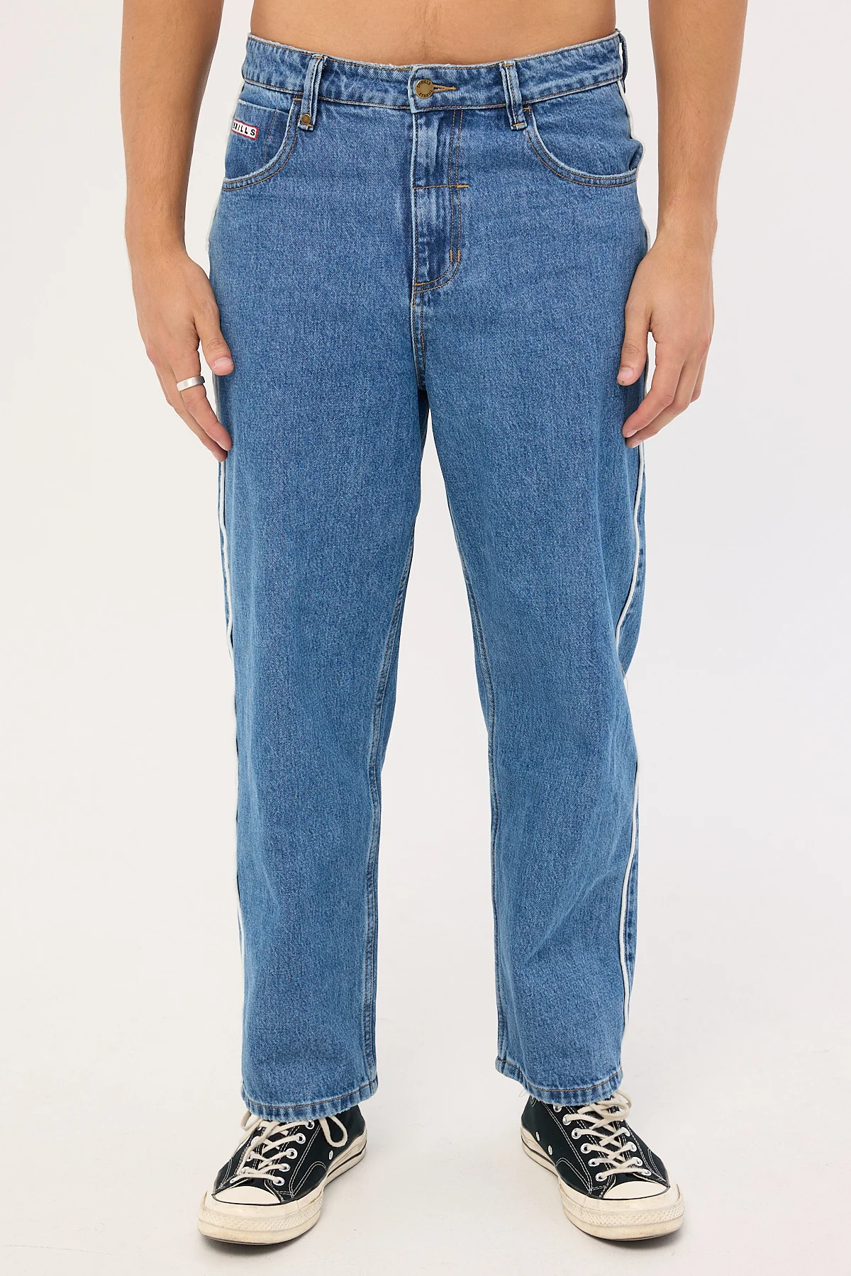 Thrills Victory League Big Slacker Jean Eternal Mid Blue - Image 7