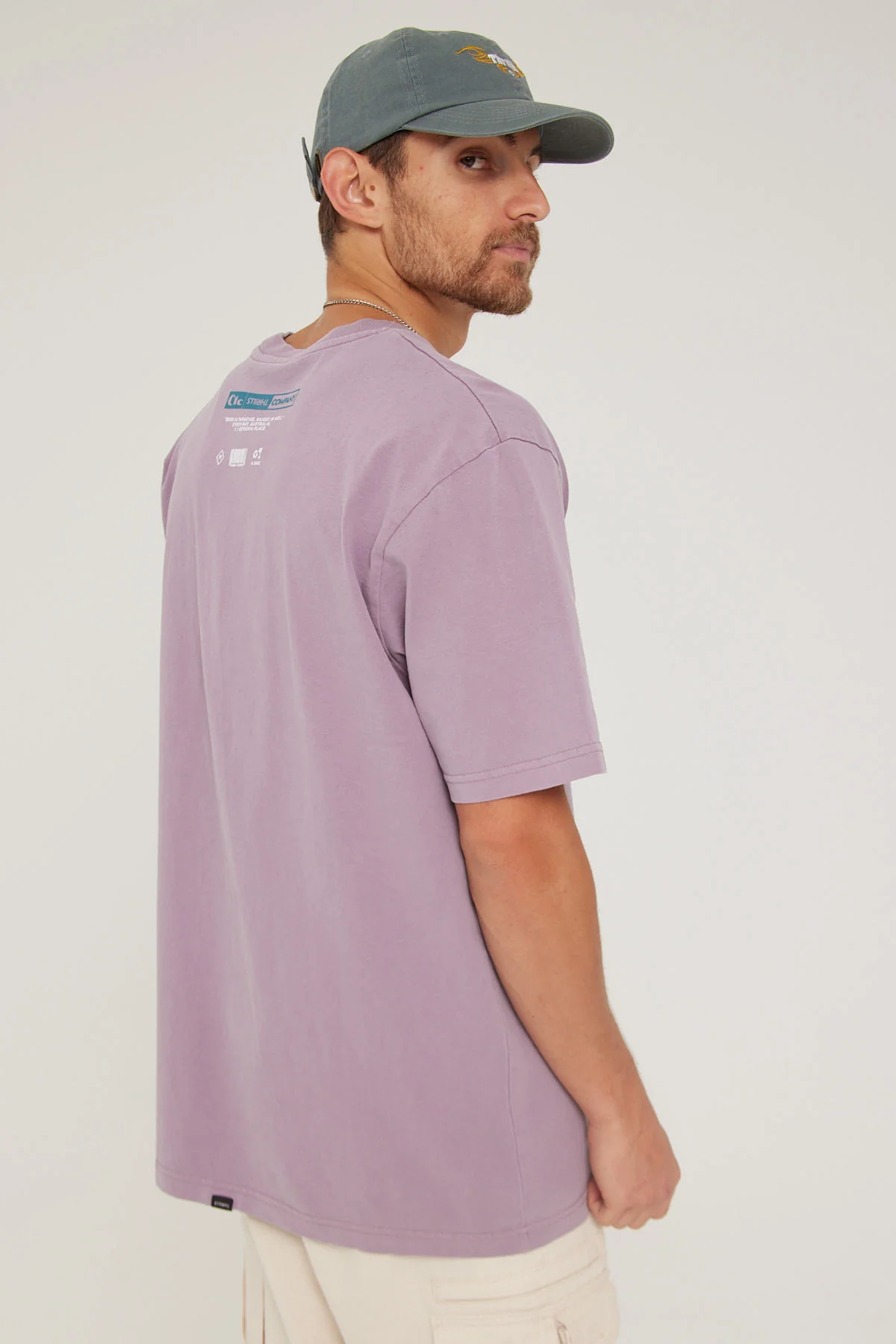 Thrills Westside Oversize Fit Tee Sea Fog - Image 4