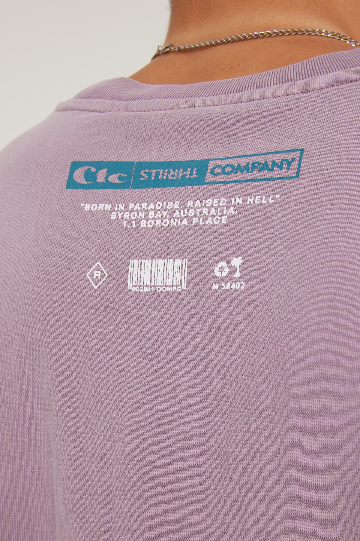 Thrills Westside Oversize Fit Tee Sea Fog - Image 5