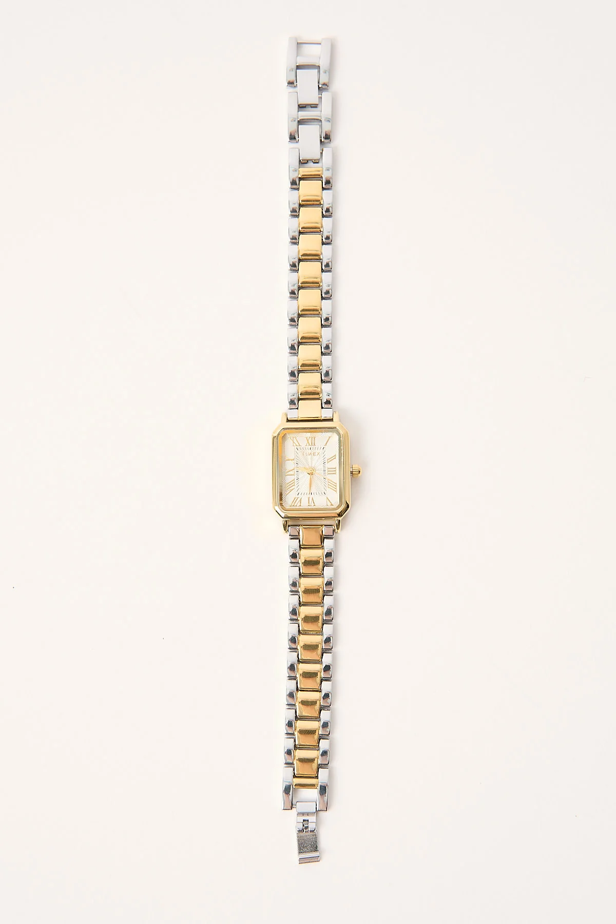 Timex Originals Women's Dress 21mm Bracelet Watch Gold/Silver - Image 2