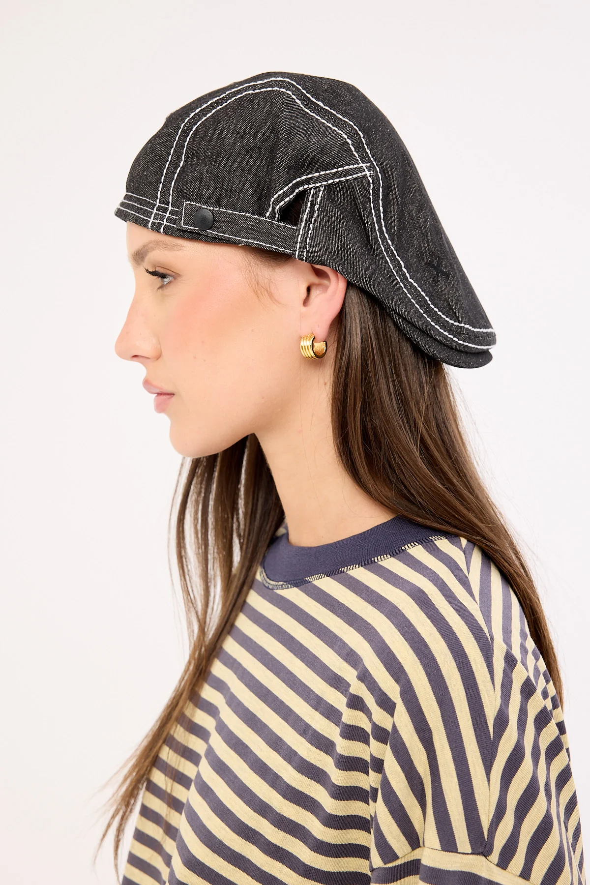 Token Bristol Flat Cap Grey - Image 4