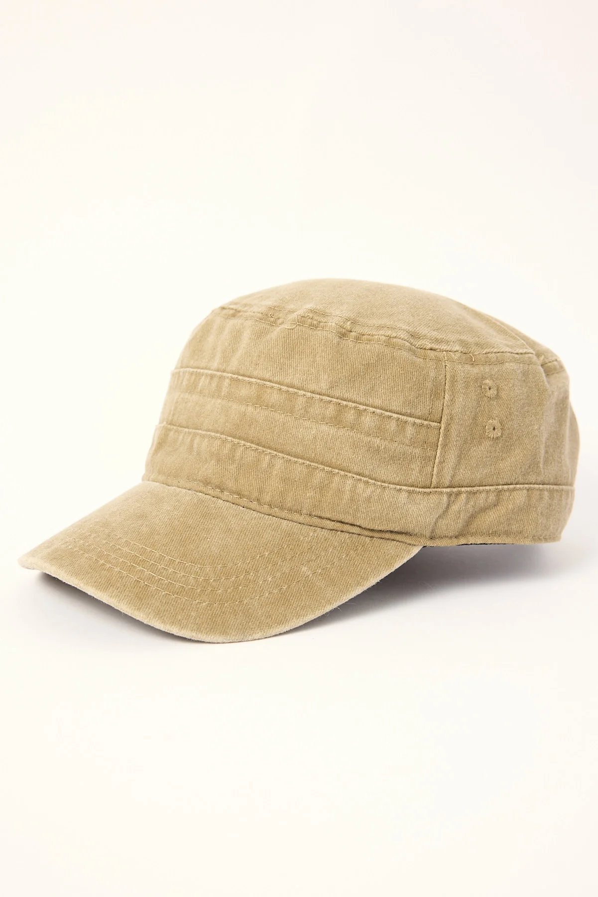 Token Cadet Washed Cap Khaki Green - Image 3