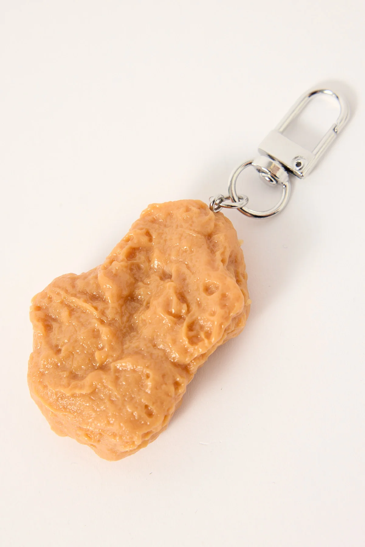 Token Chicken Nugget Keyring Brown - Image 2