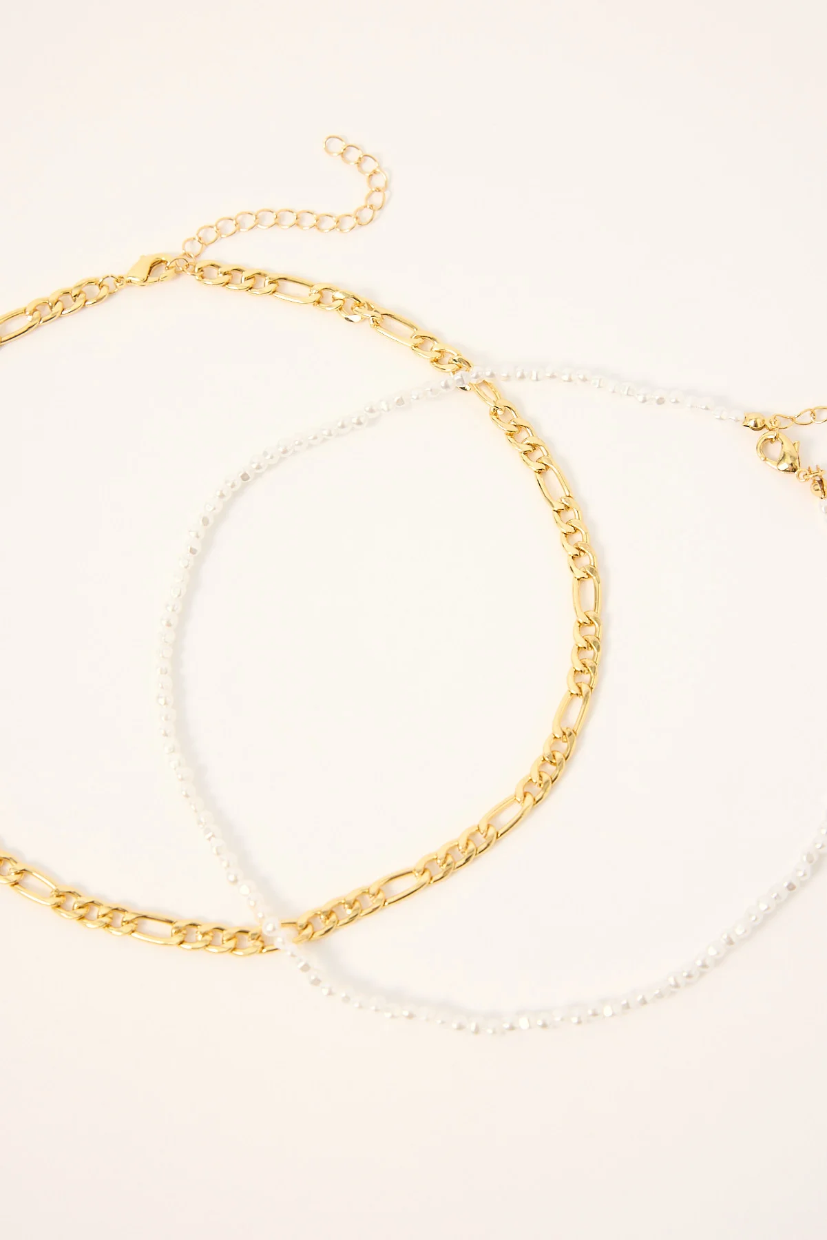 Token Coraline Pearl Necklace 2 Pack Gold - Image 2