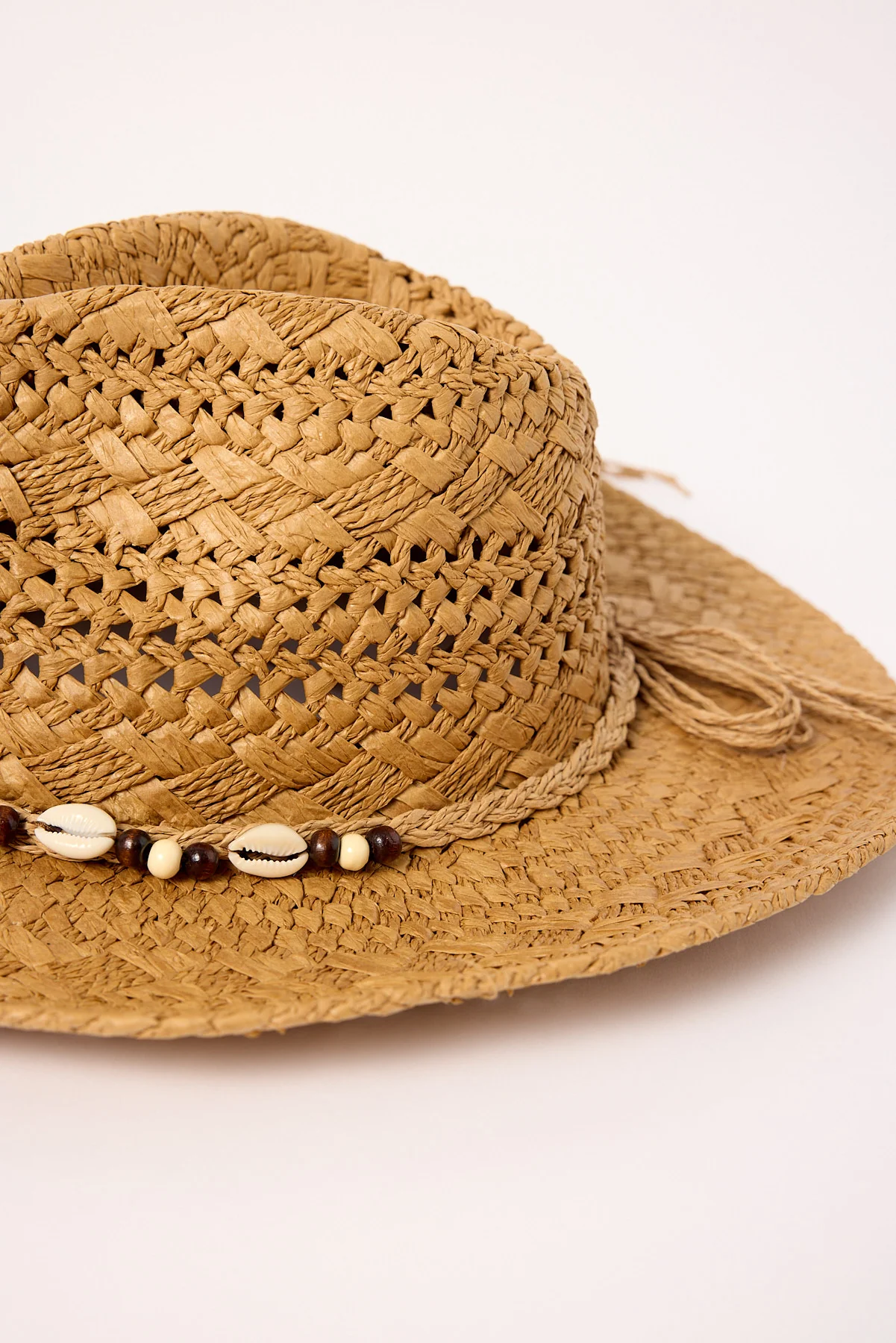 Token Cove Shell Straw Hat Tan - Image 3