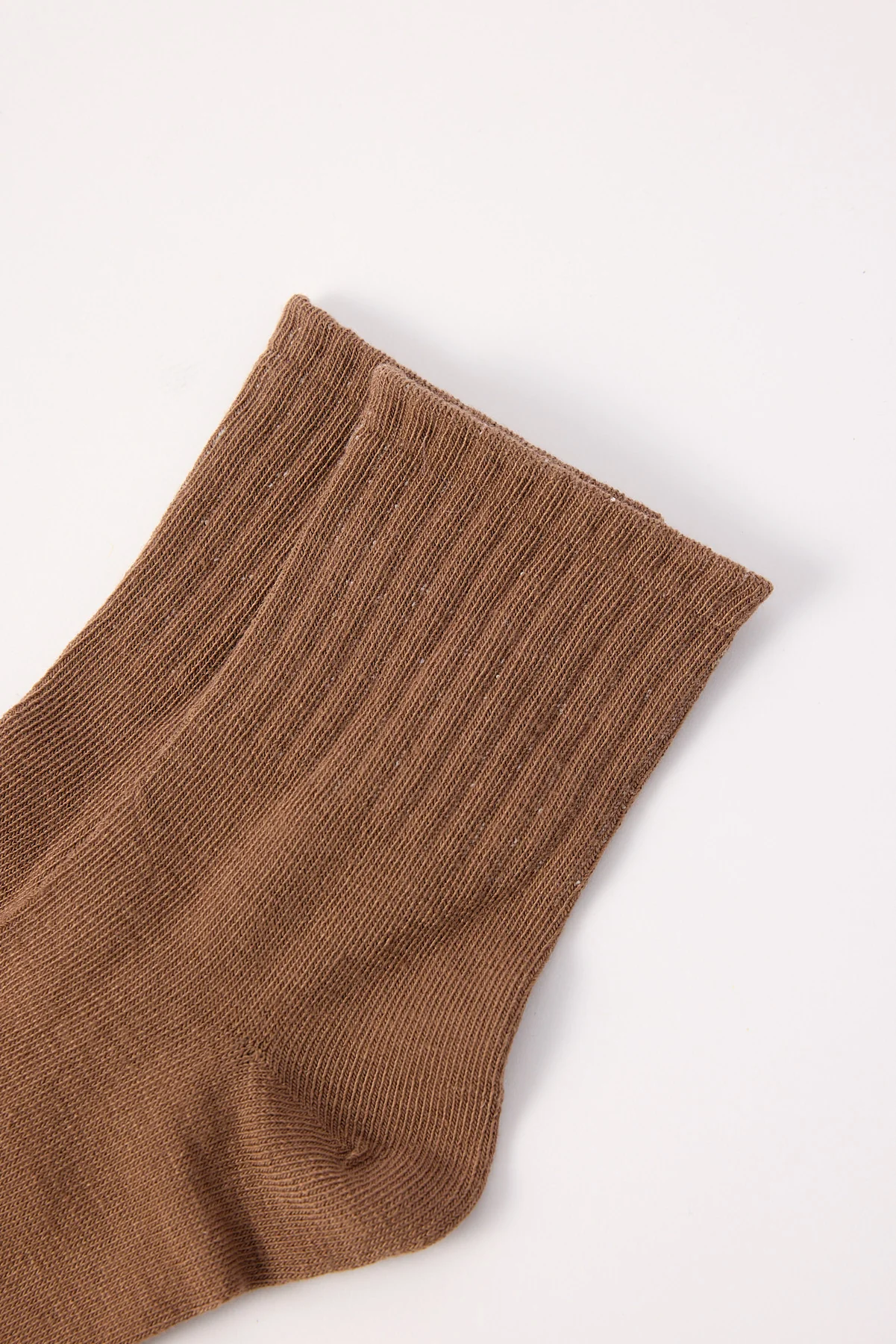 Token Crew Sock Single Pack Brown - Image 2