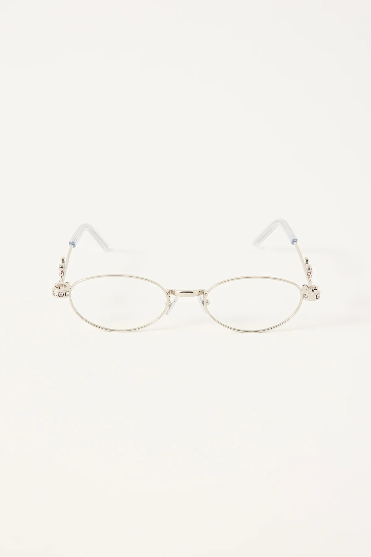 Token Daisy Fields Clear Glasses Silver
